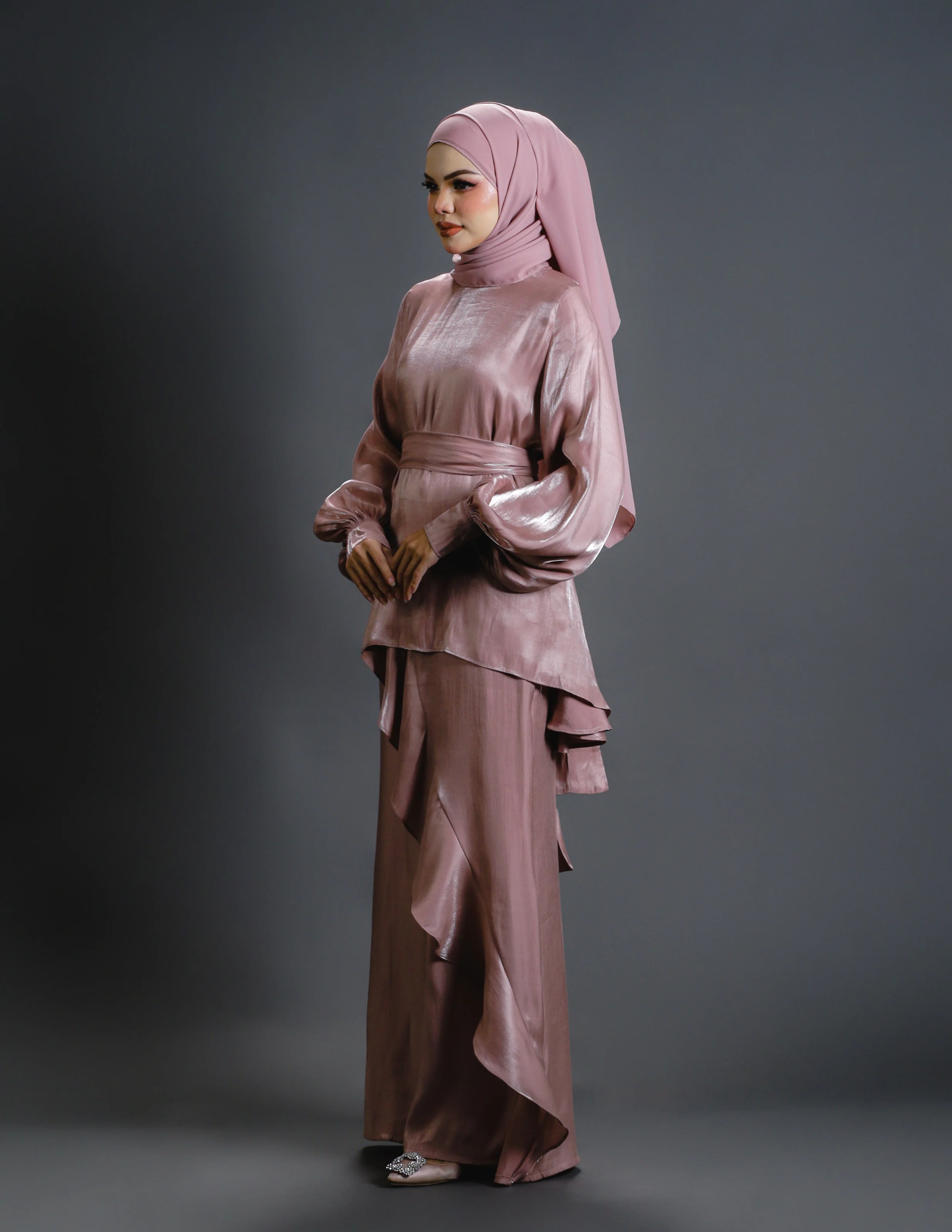AINARA KURUNG (DUSTY PINK) - Image 4