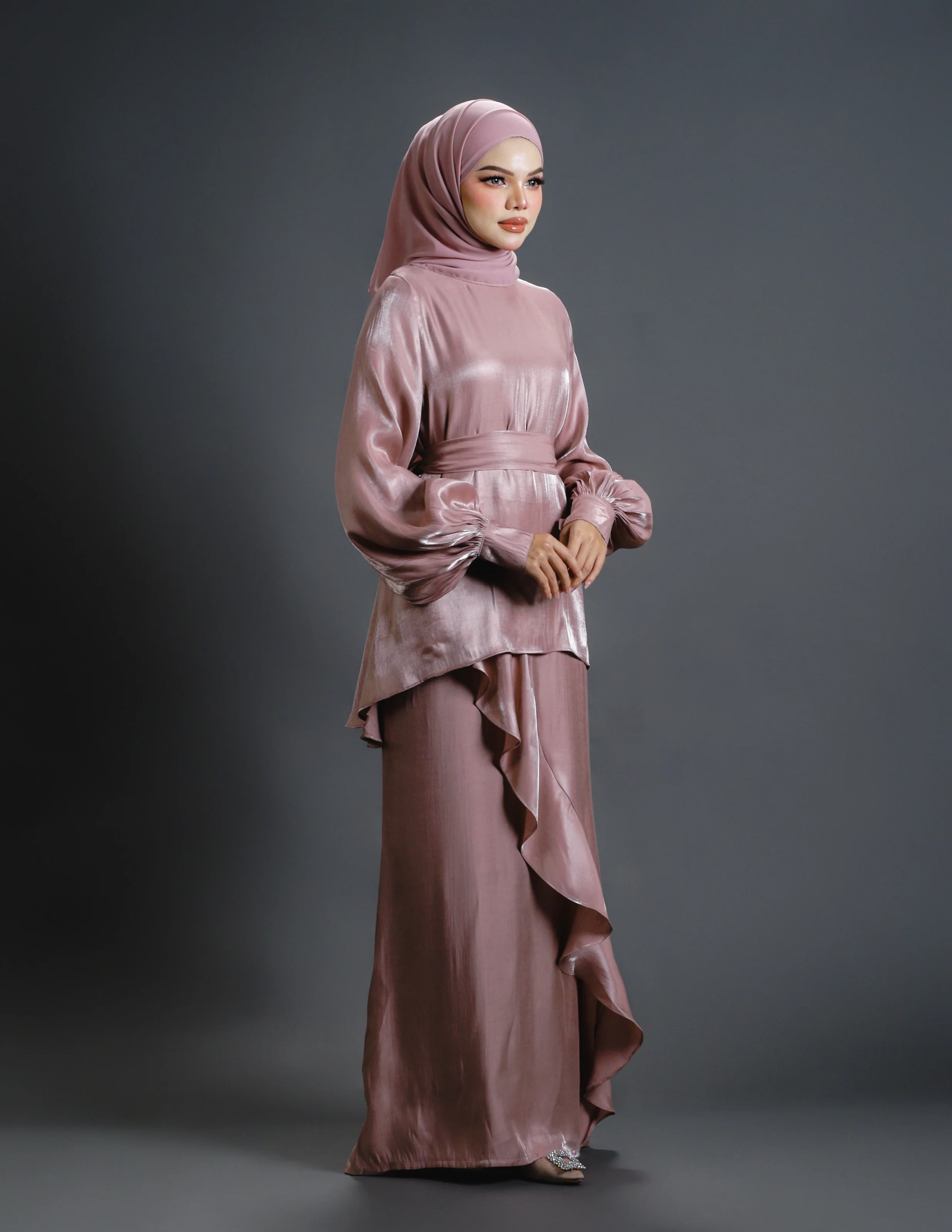 AINARA KURUNG (DUSTY PINK) - Image 5