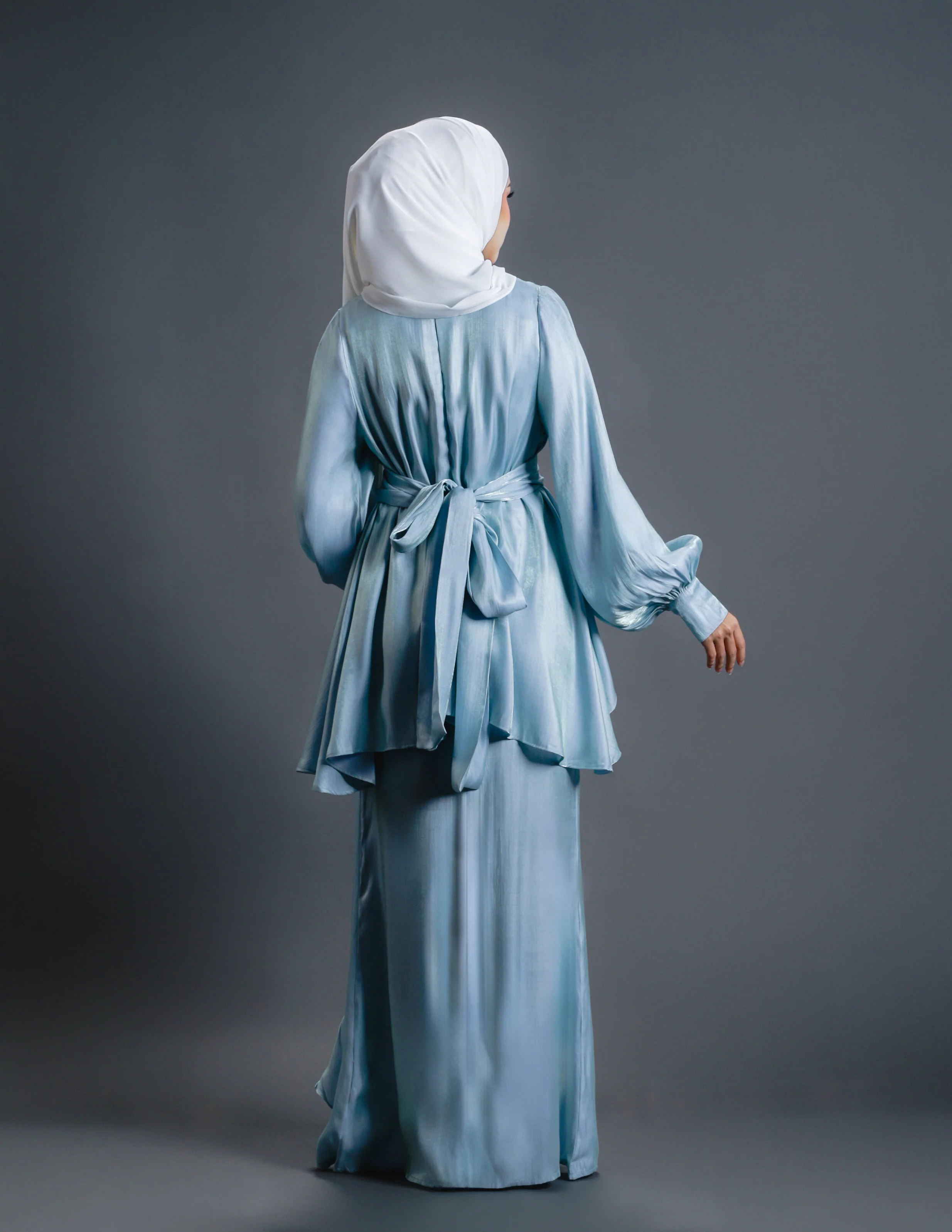 AINARA KURUNG (LIGHT BLUE) - Image 7