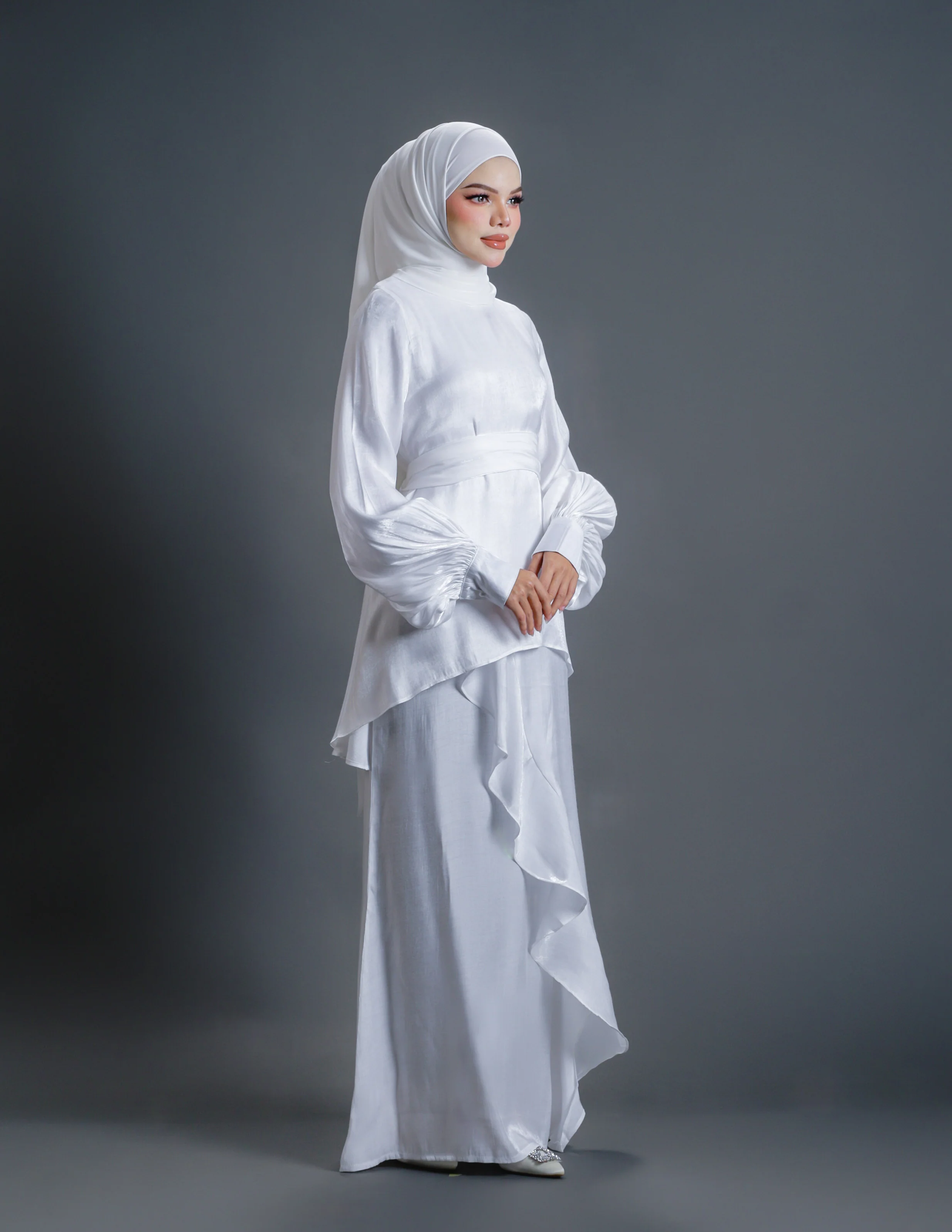 AINARA KURUNG (OFF WHITE) - Image 4