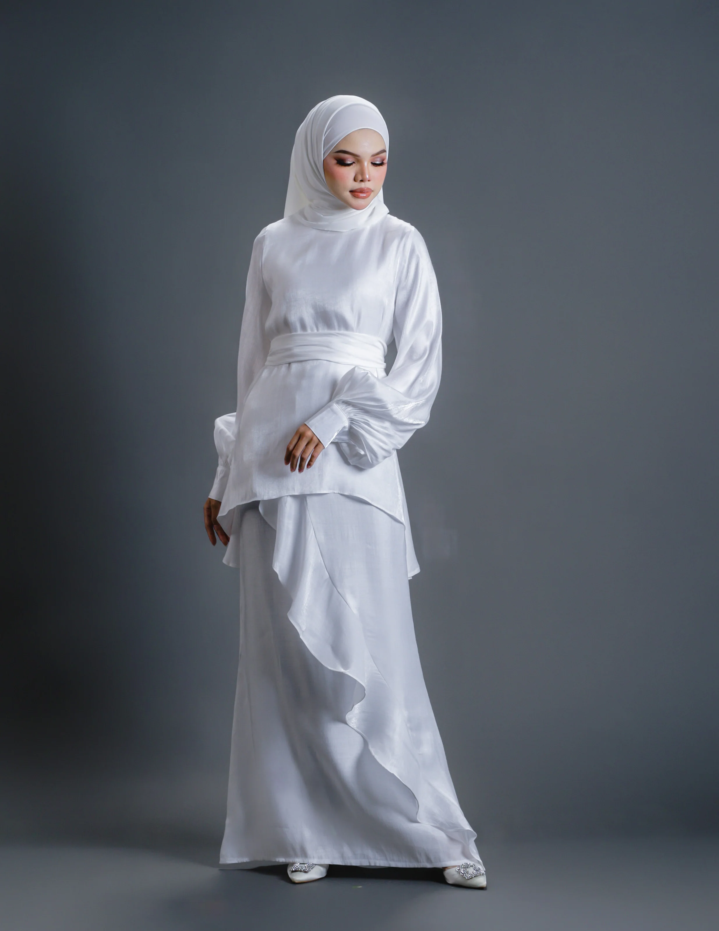 AINARA KURUNG (OFF WHITE) - Image 6