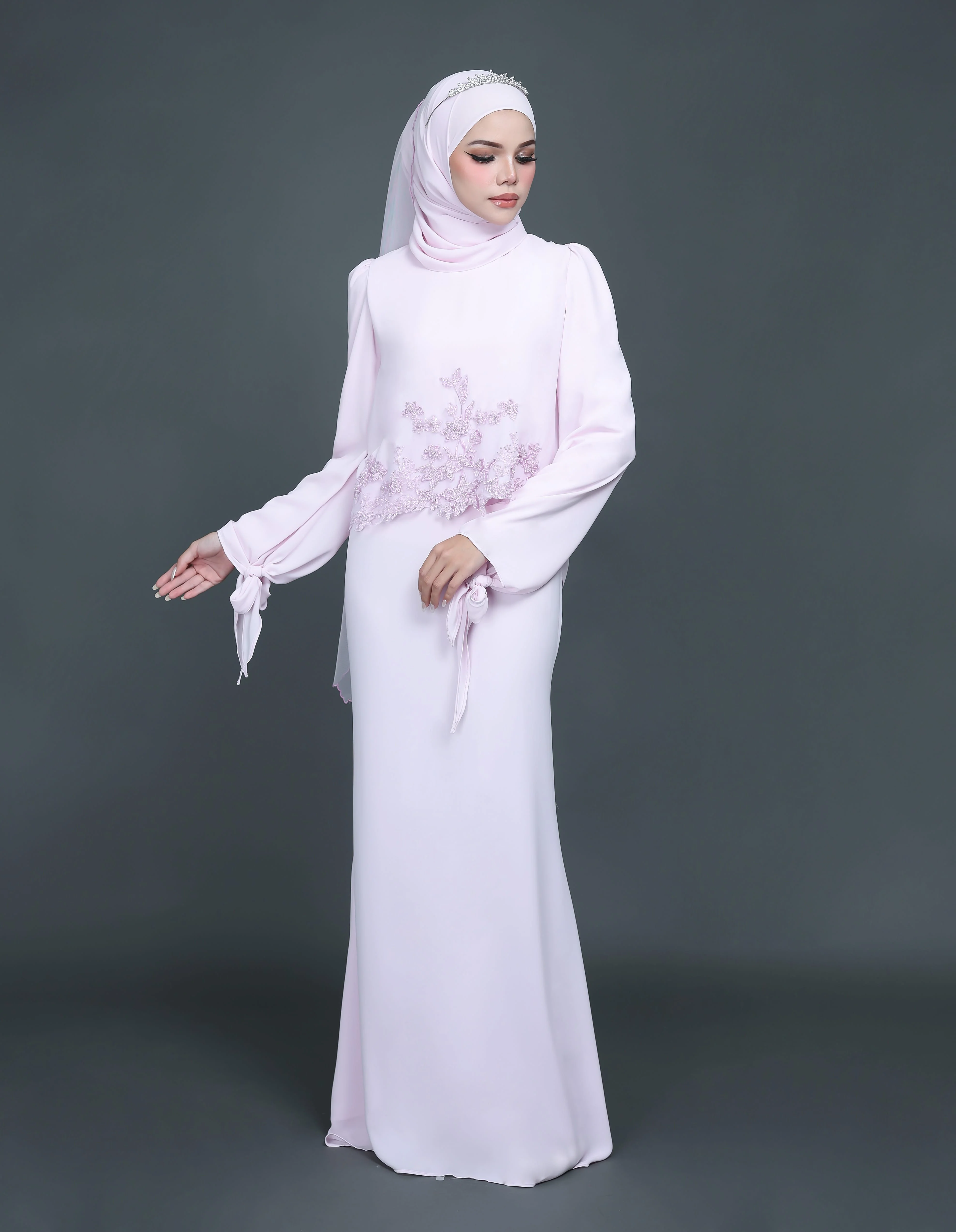 ARALYN DRESS (LILAC) - Image 4