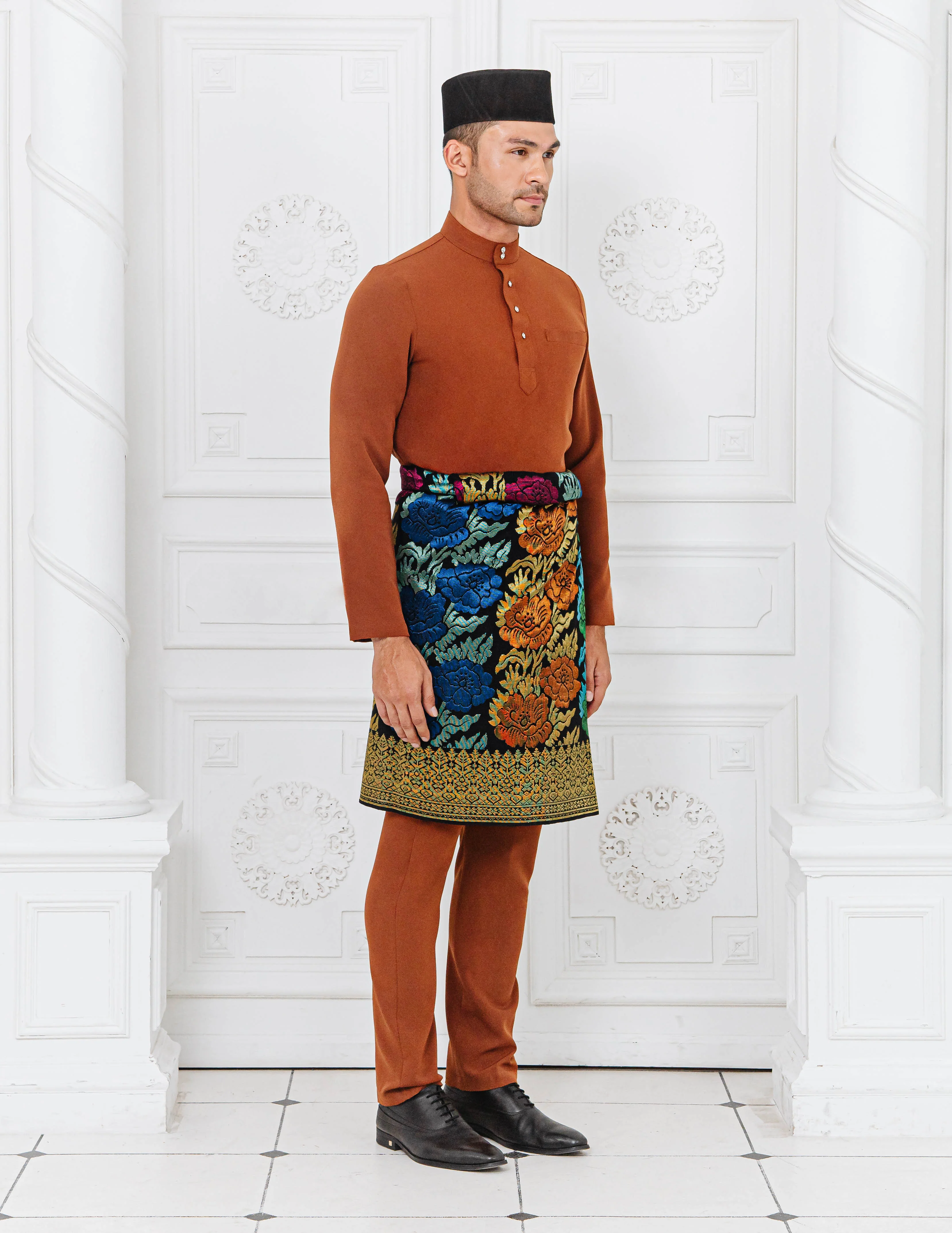BAJU MELAYU (BROWN) - Image 3