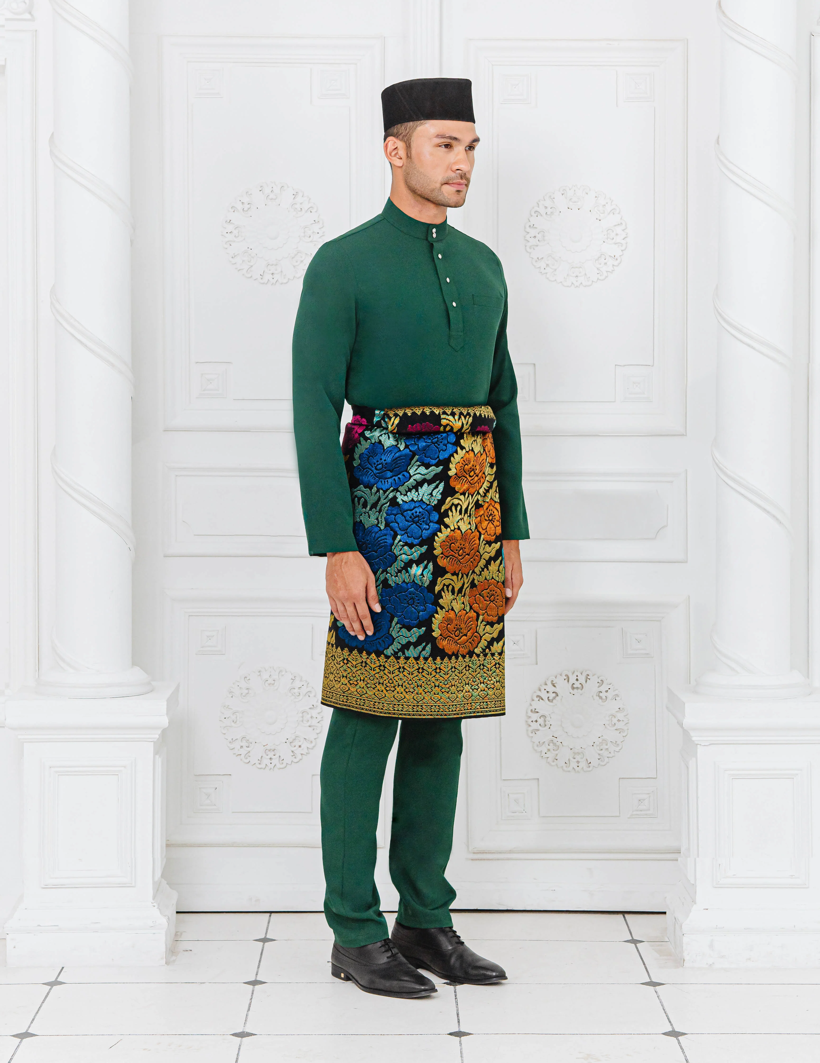 BAJU MELAYU (EMERALD GREEN) - Image 3
