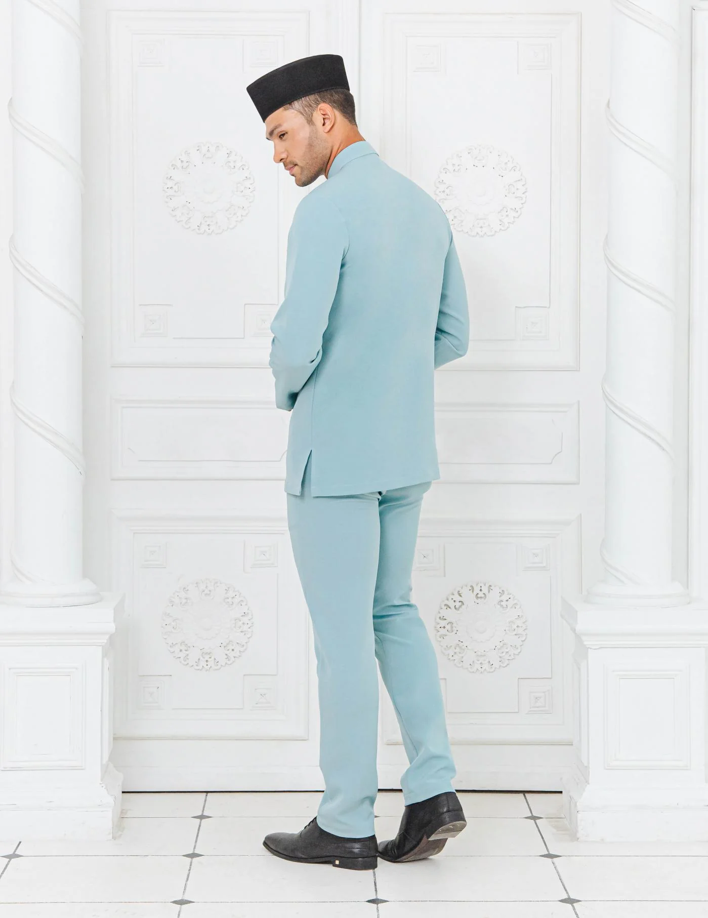 BAJU MELAYU (MISTY BLUE) - Image 4