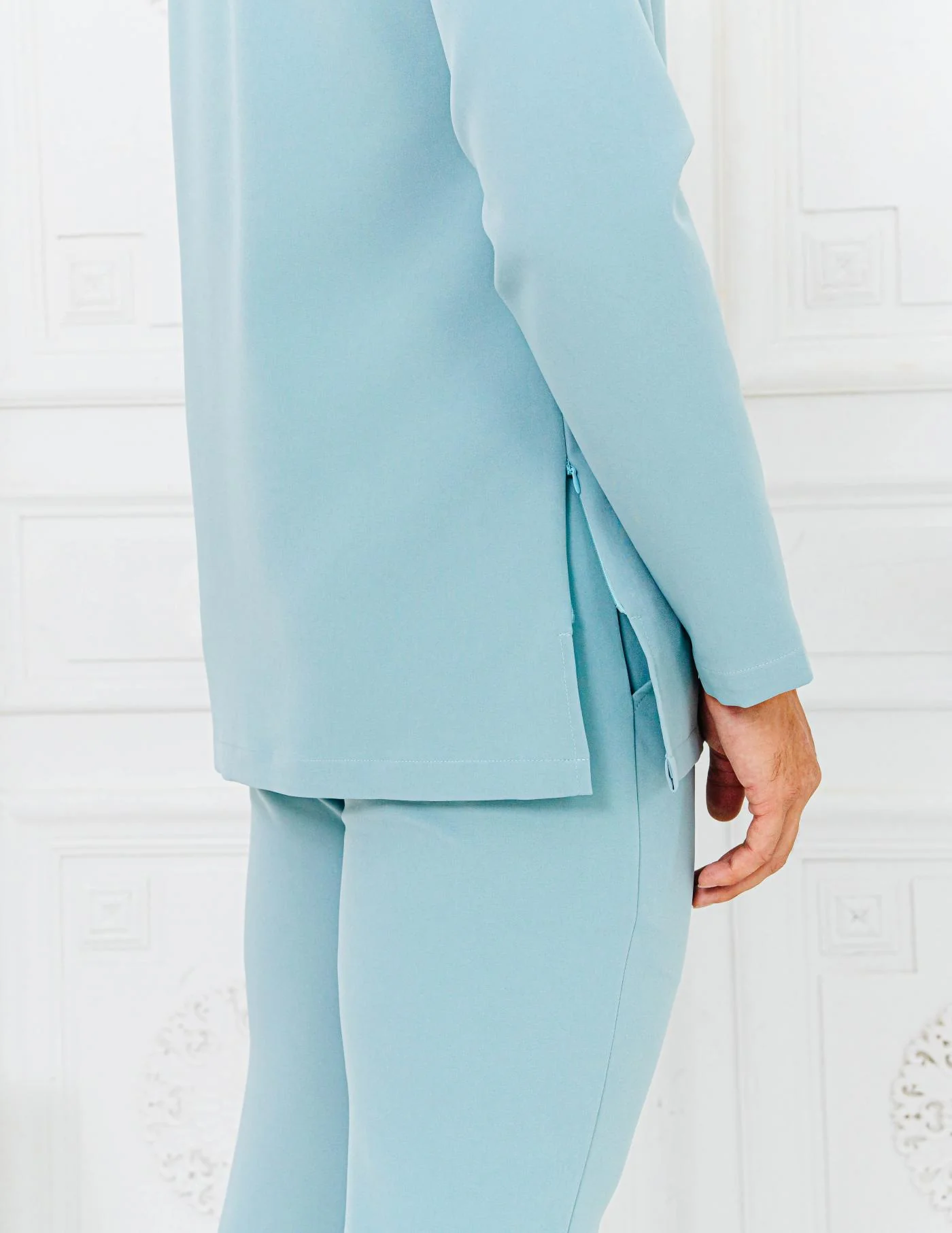 BAJU MELAYU (MISTY BLUE) - Image 5