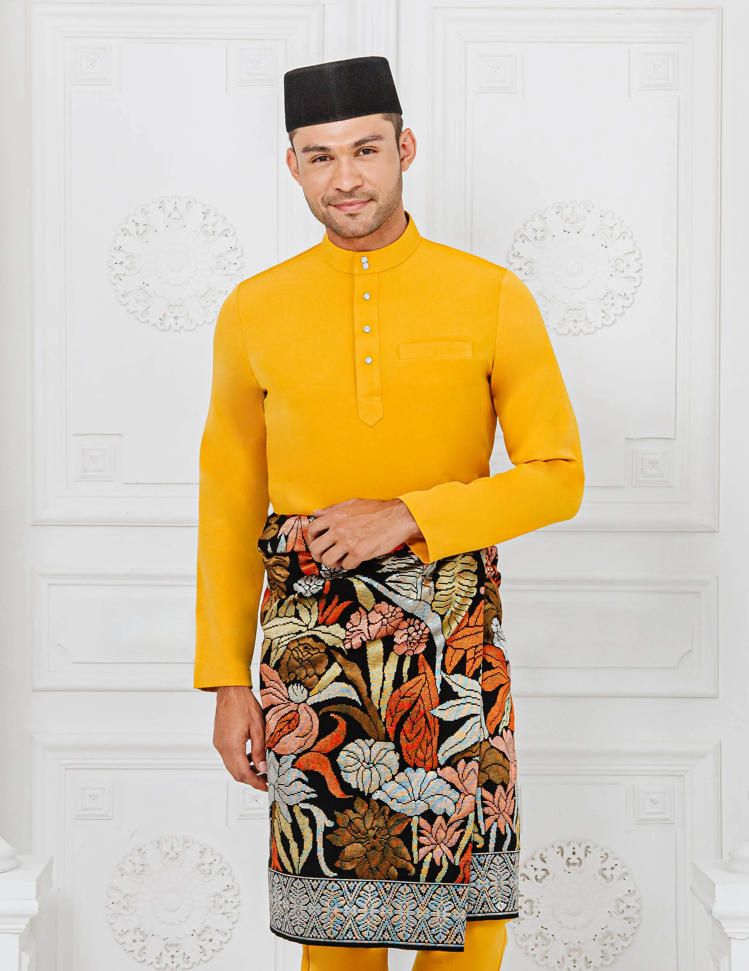 BAJU MELAYU (MUSTARD) - Image 4