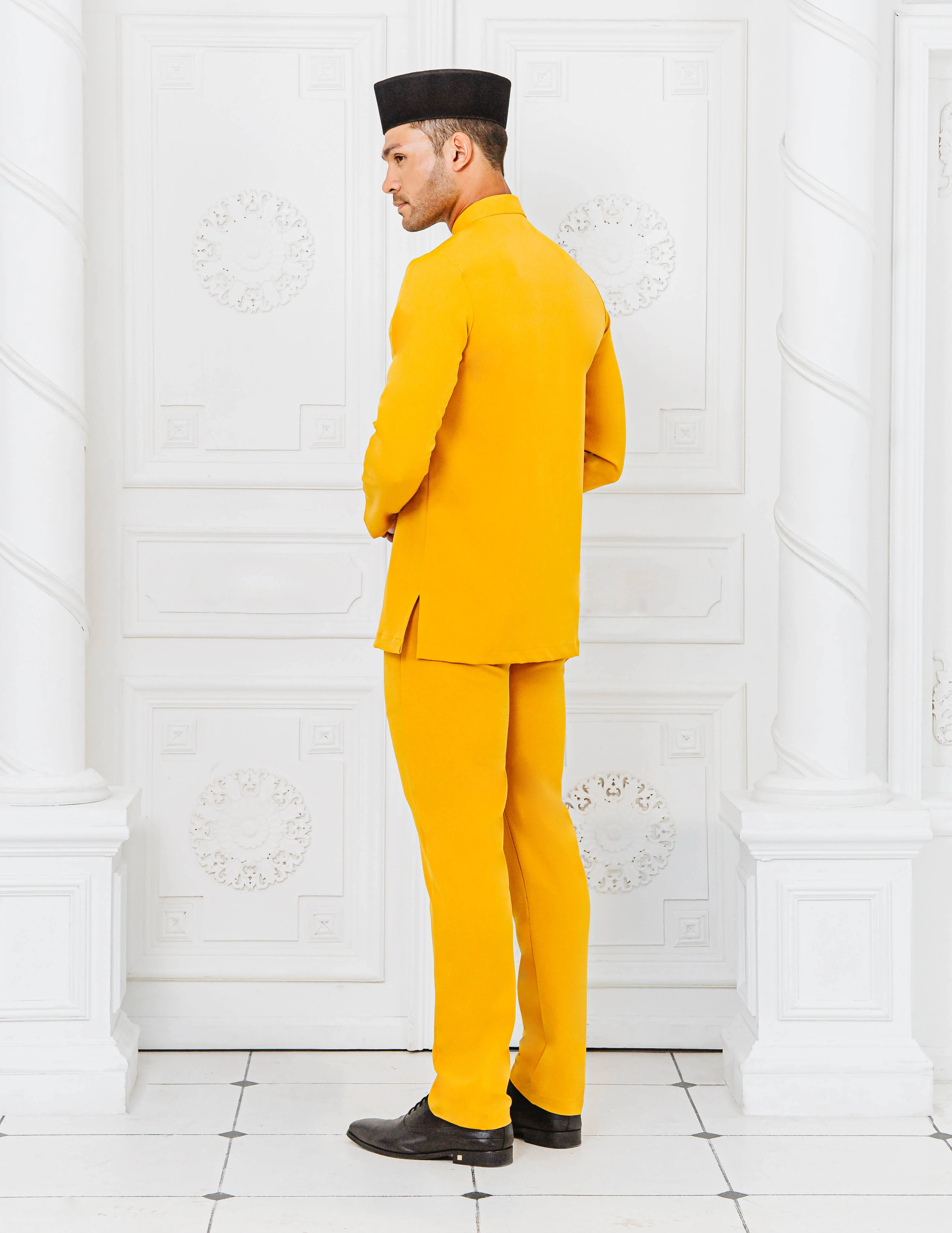 BAJU MELAYU (MUSTARD) - Image 5