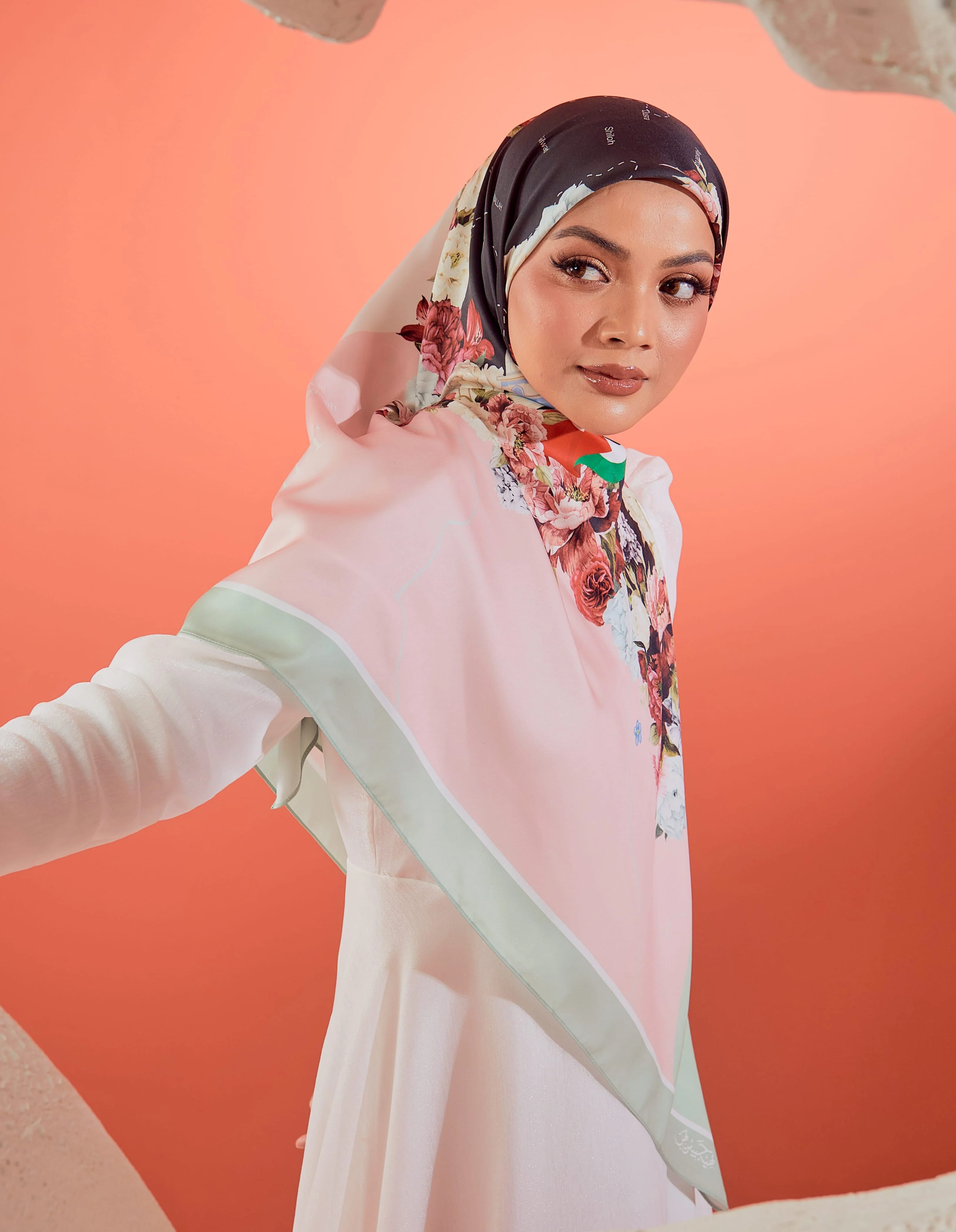 BAWAL PALESTINE MATTE SATIN (GREEN TEA) - Image 3