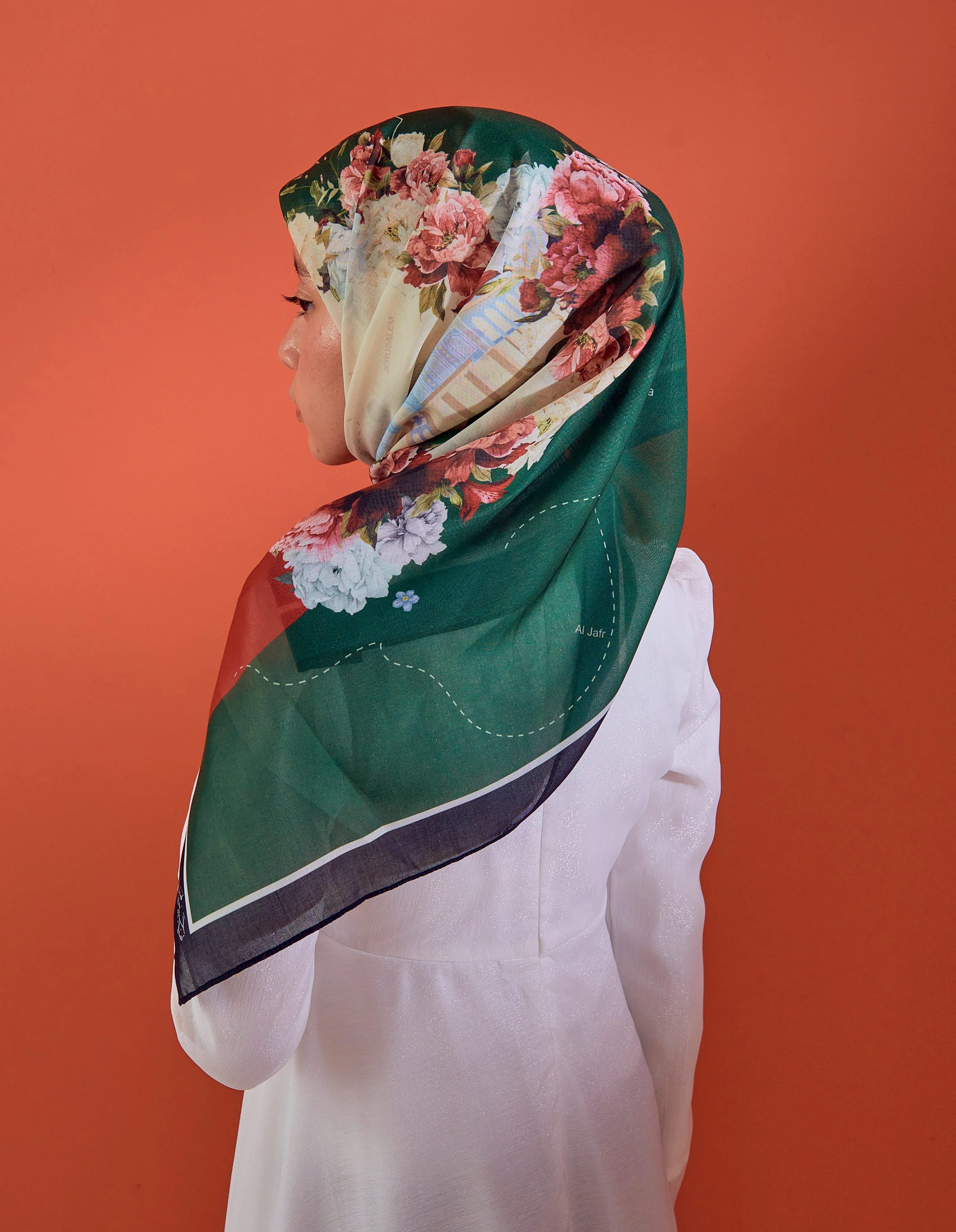 BAWAL PALESTINE SILKY COTTON KIDS (BLACK) - Image 3