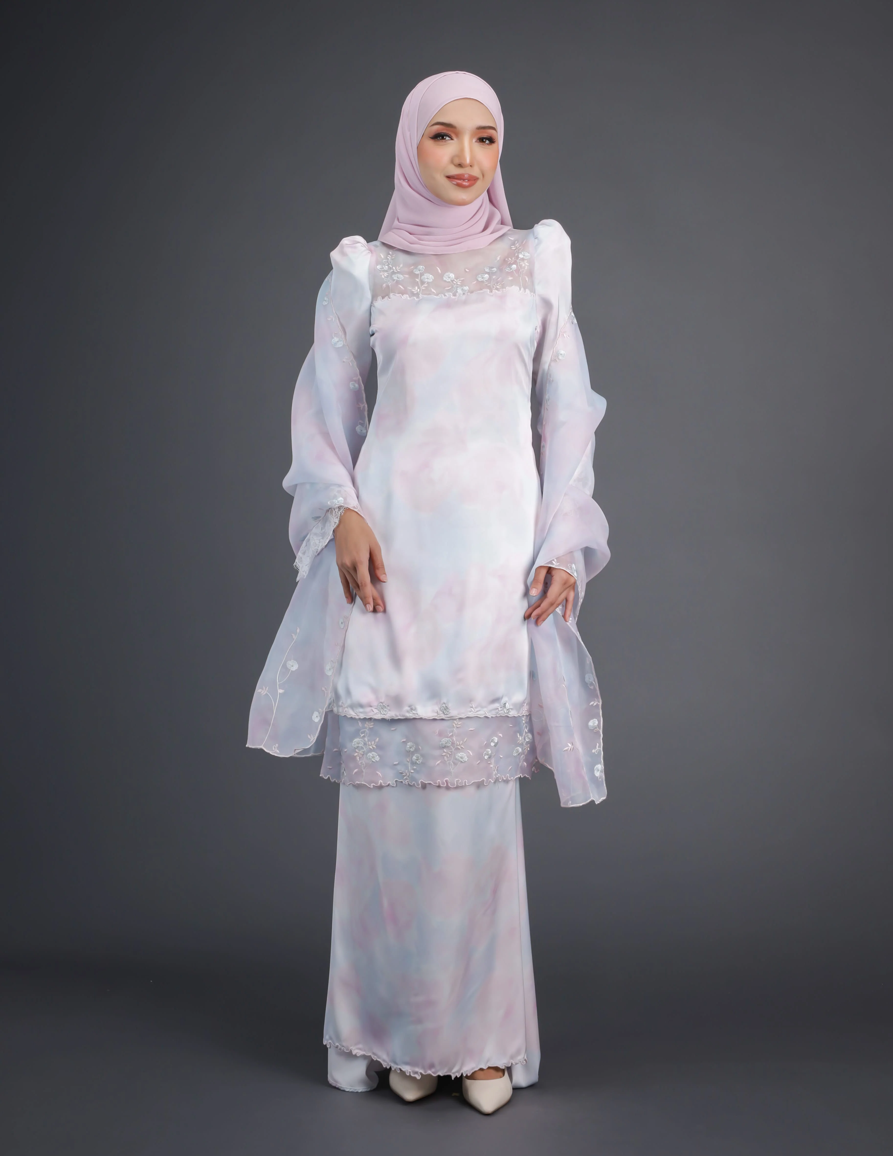 FALISHA SELENDANG (BLUE PINK) - Image 3