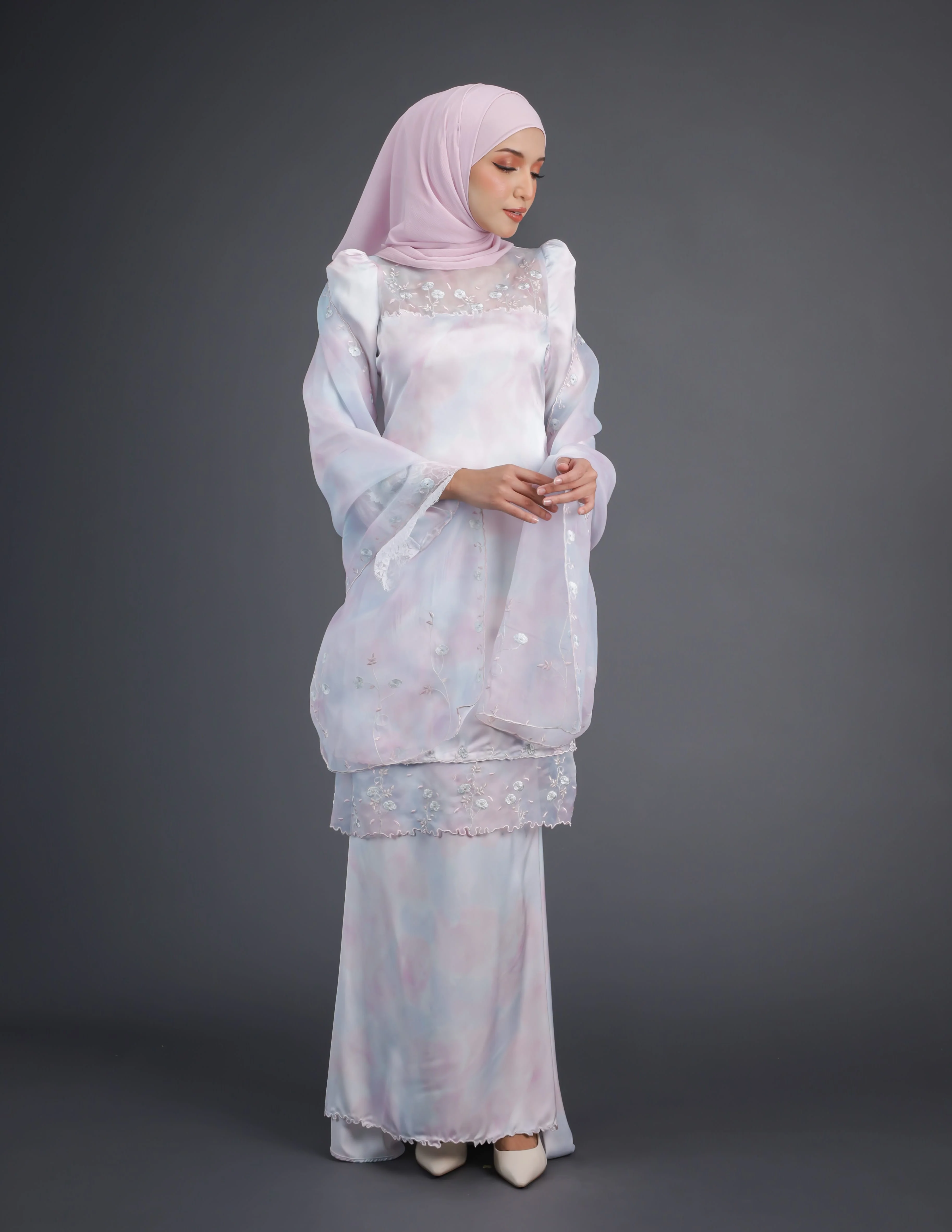 FALISHA SELENDANG (BLUE PINK) - Image 4