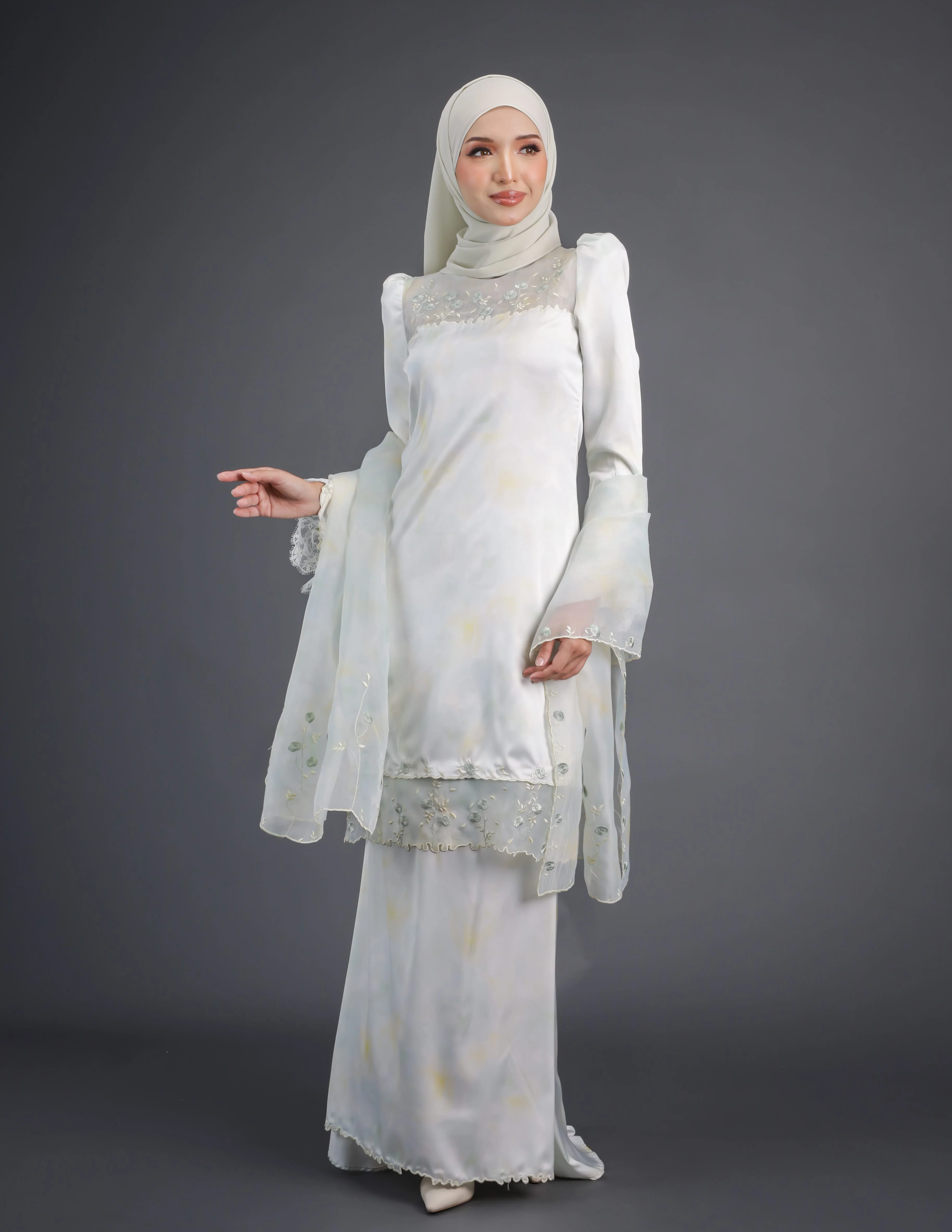 FALISHA SELENDANG (GREEN YELLOW) - Image 4