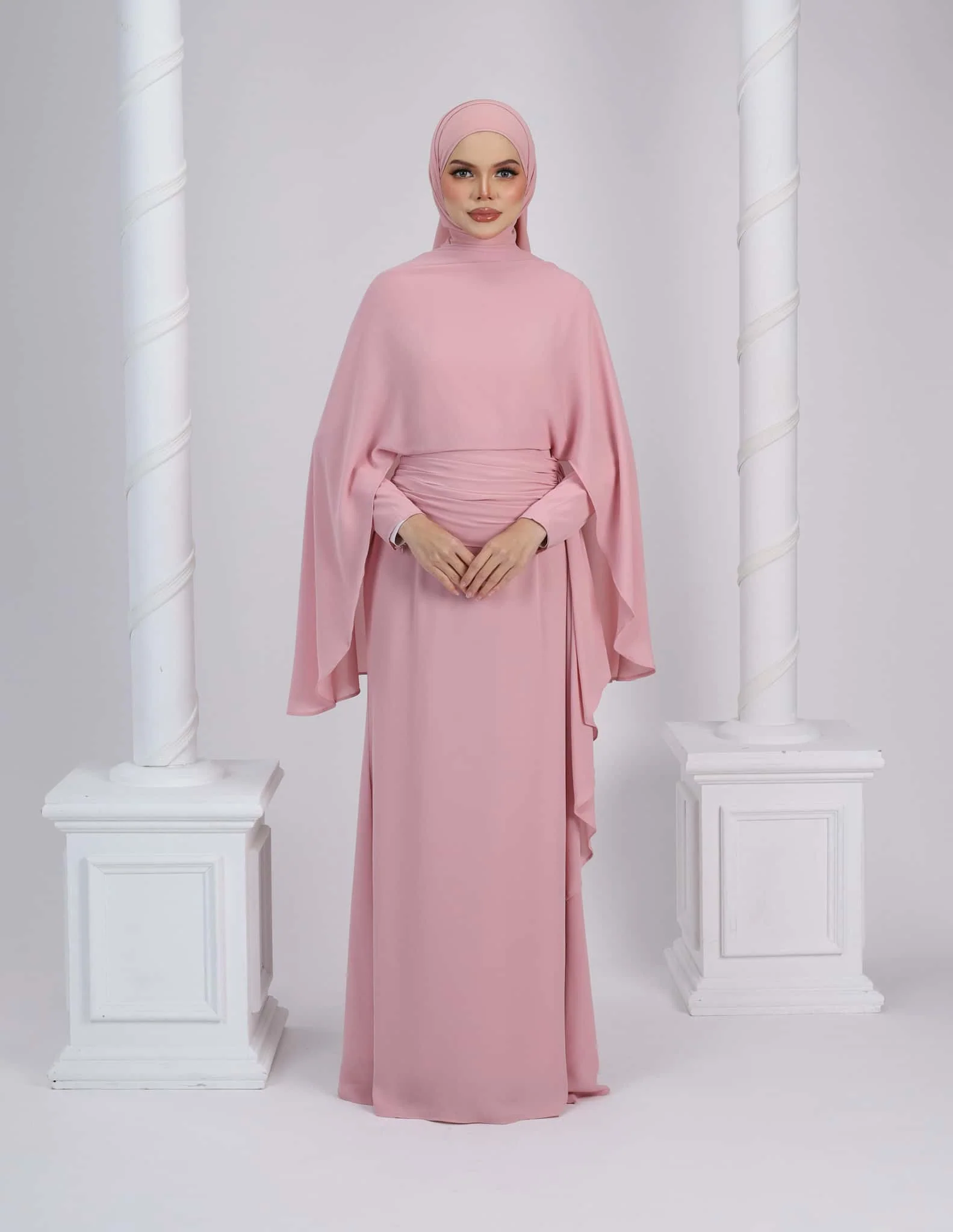 HYRA DRESS (DUSTY PINK) - Image 3