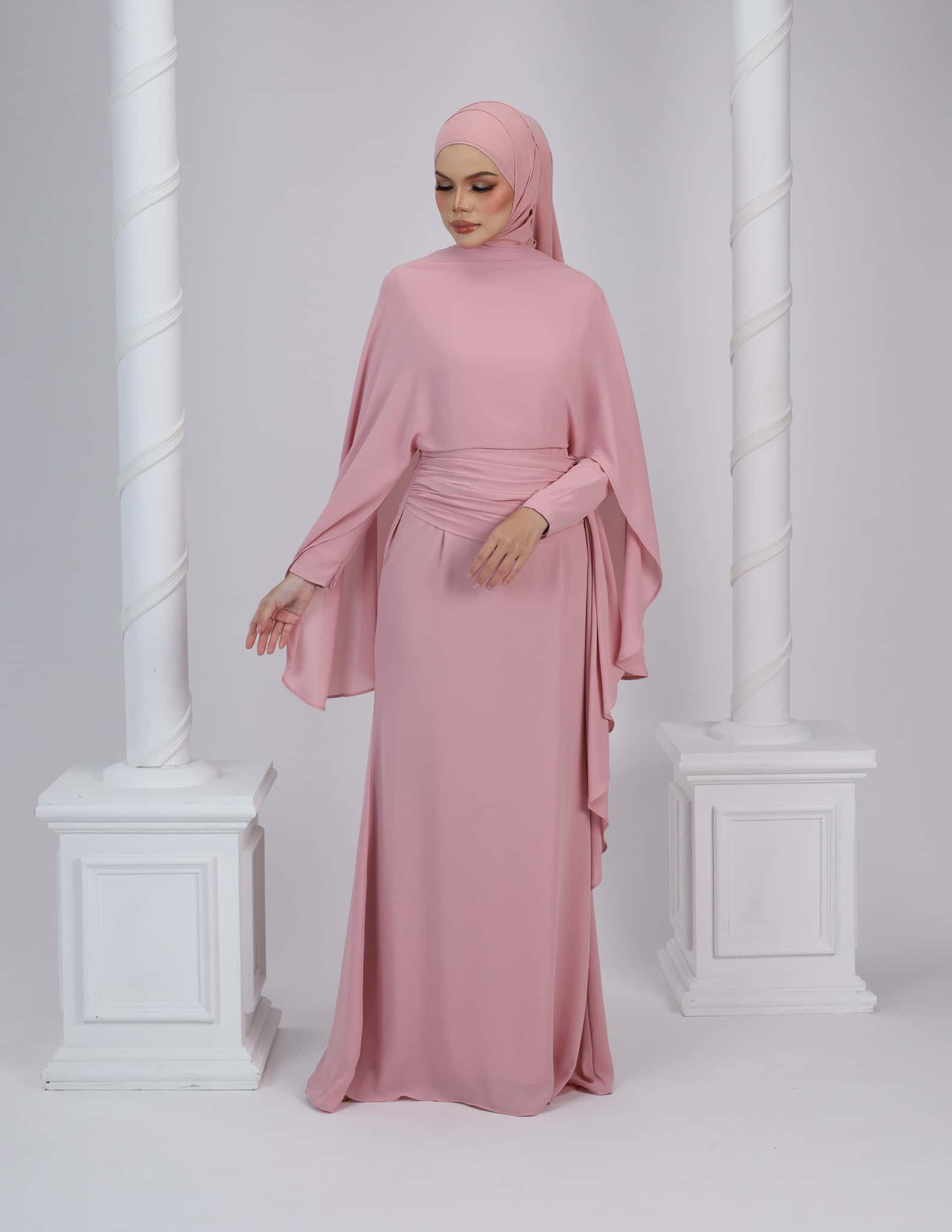 HYRA DRESS (DUSTY PINK) - Image 4