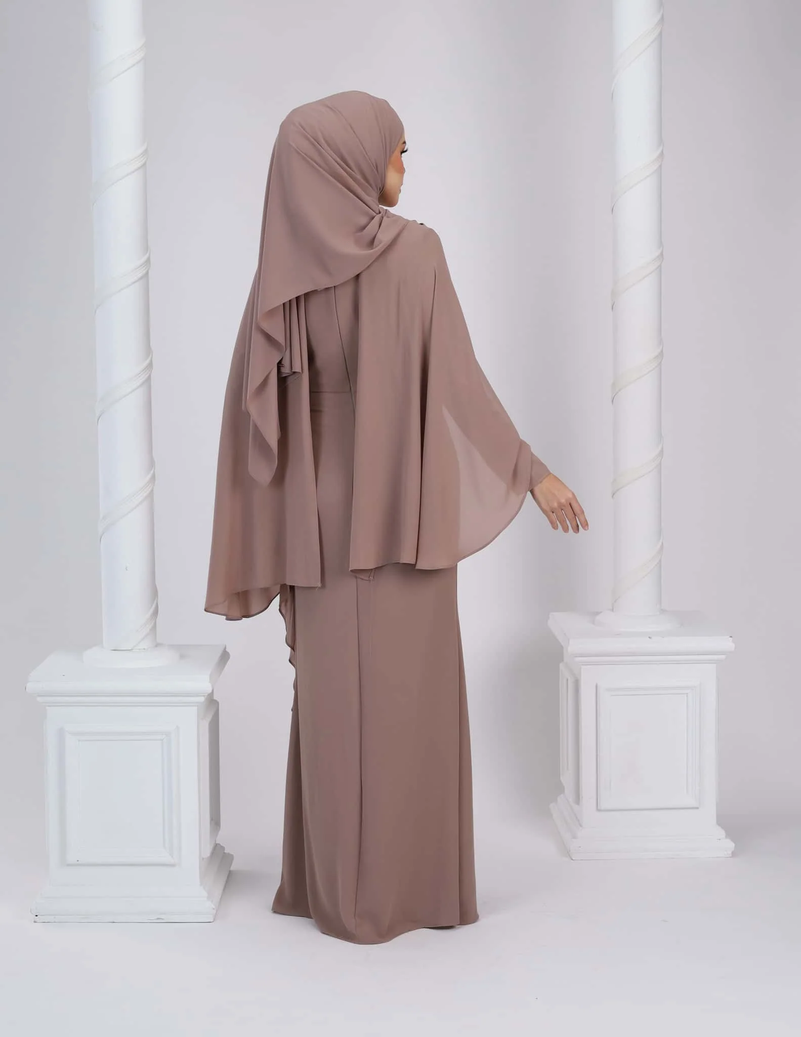 HYRA DRESS (KHAKI) - Image 5