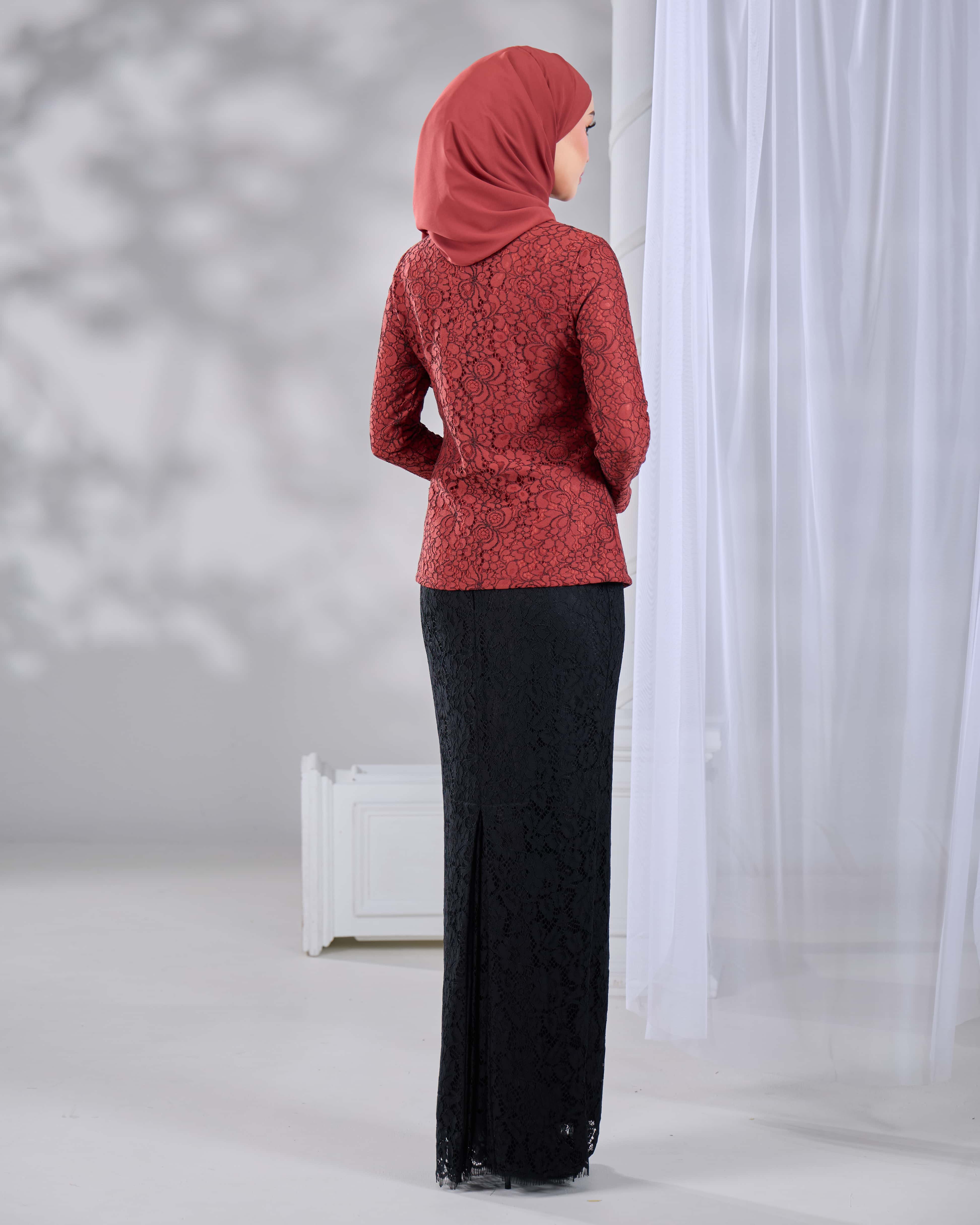 JULIA KEBAYA (BRICK ORANGE) - Image 5