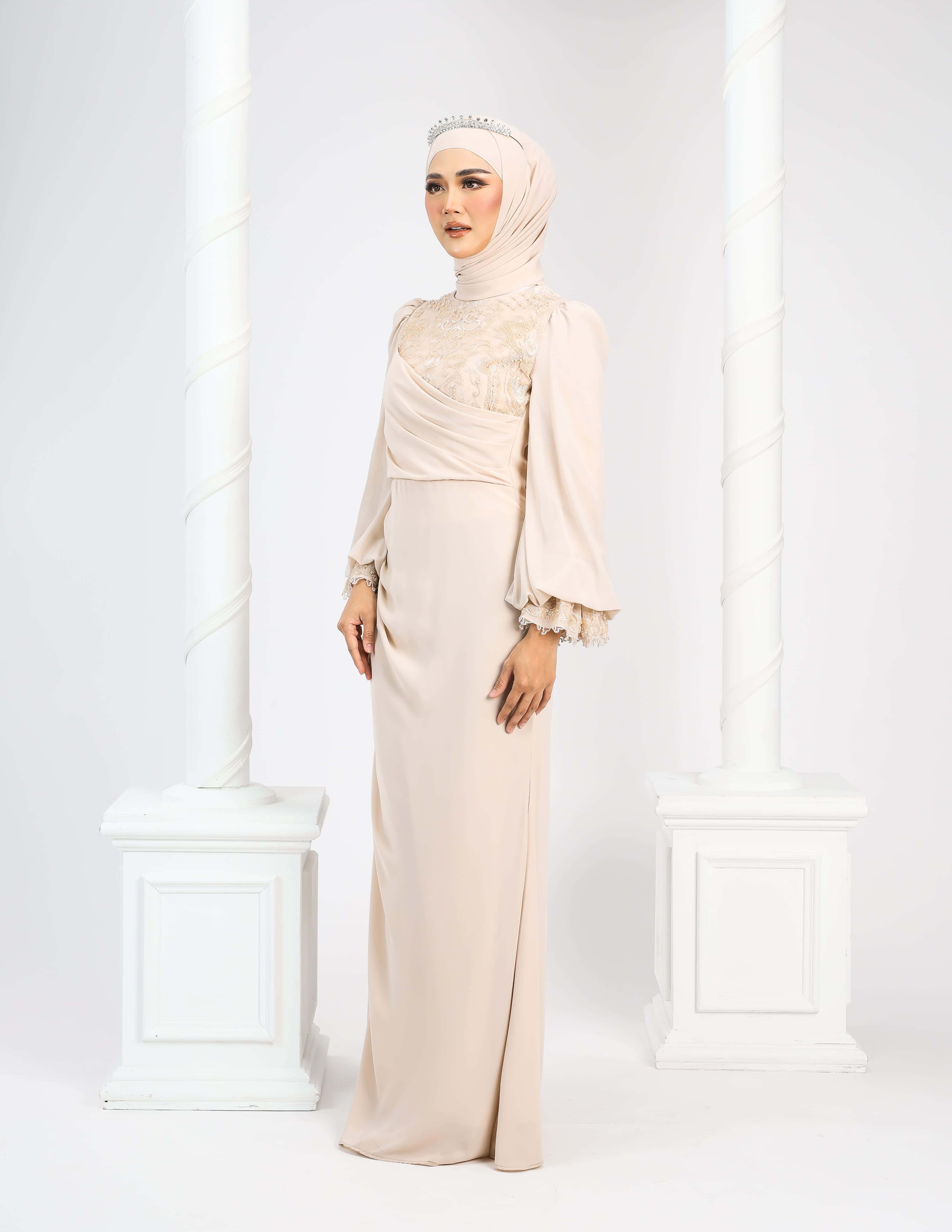 LENORA DRESS (CHAMPAGNE) - Image 5