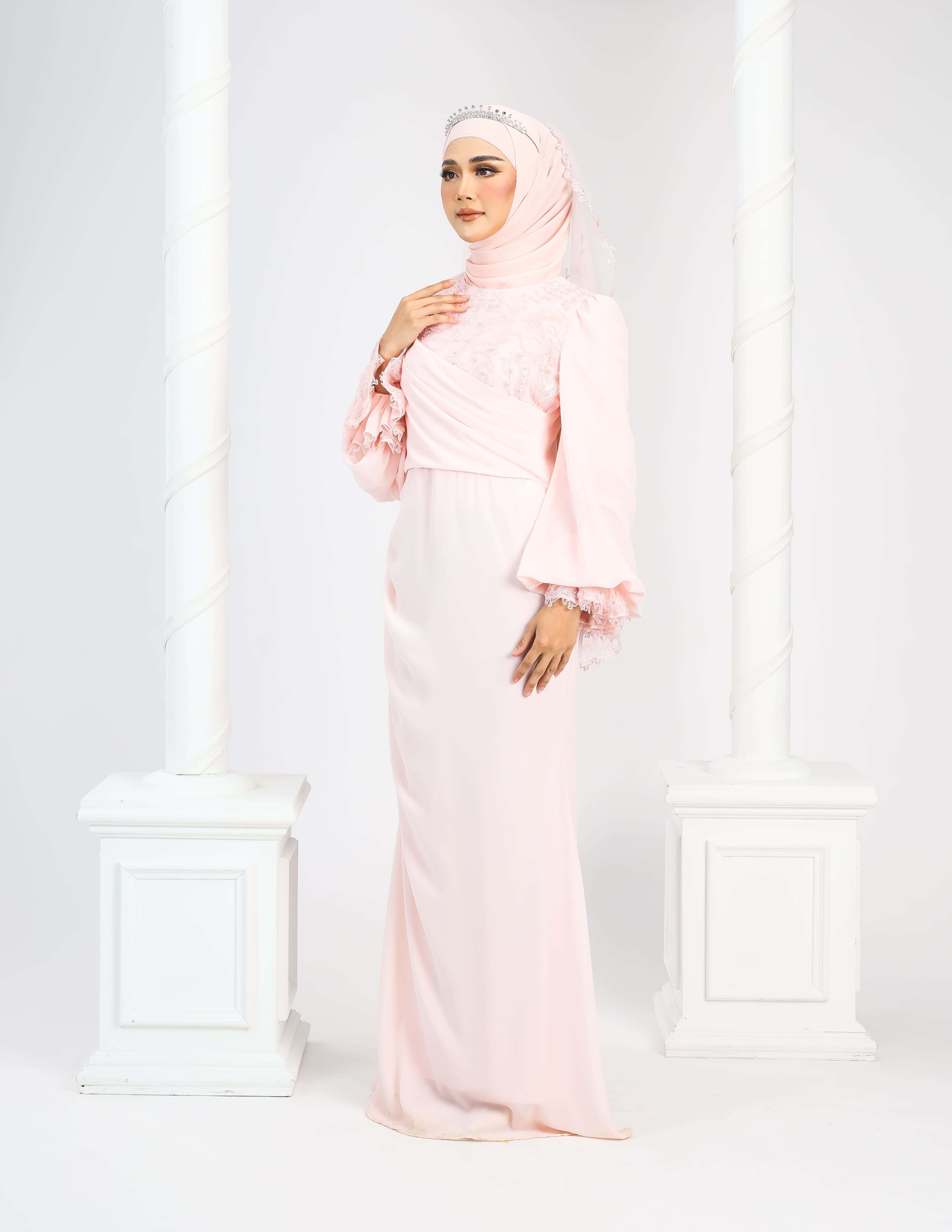 LENORA DRESS (PEACH) - Image 7