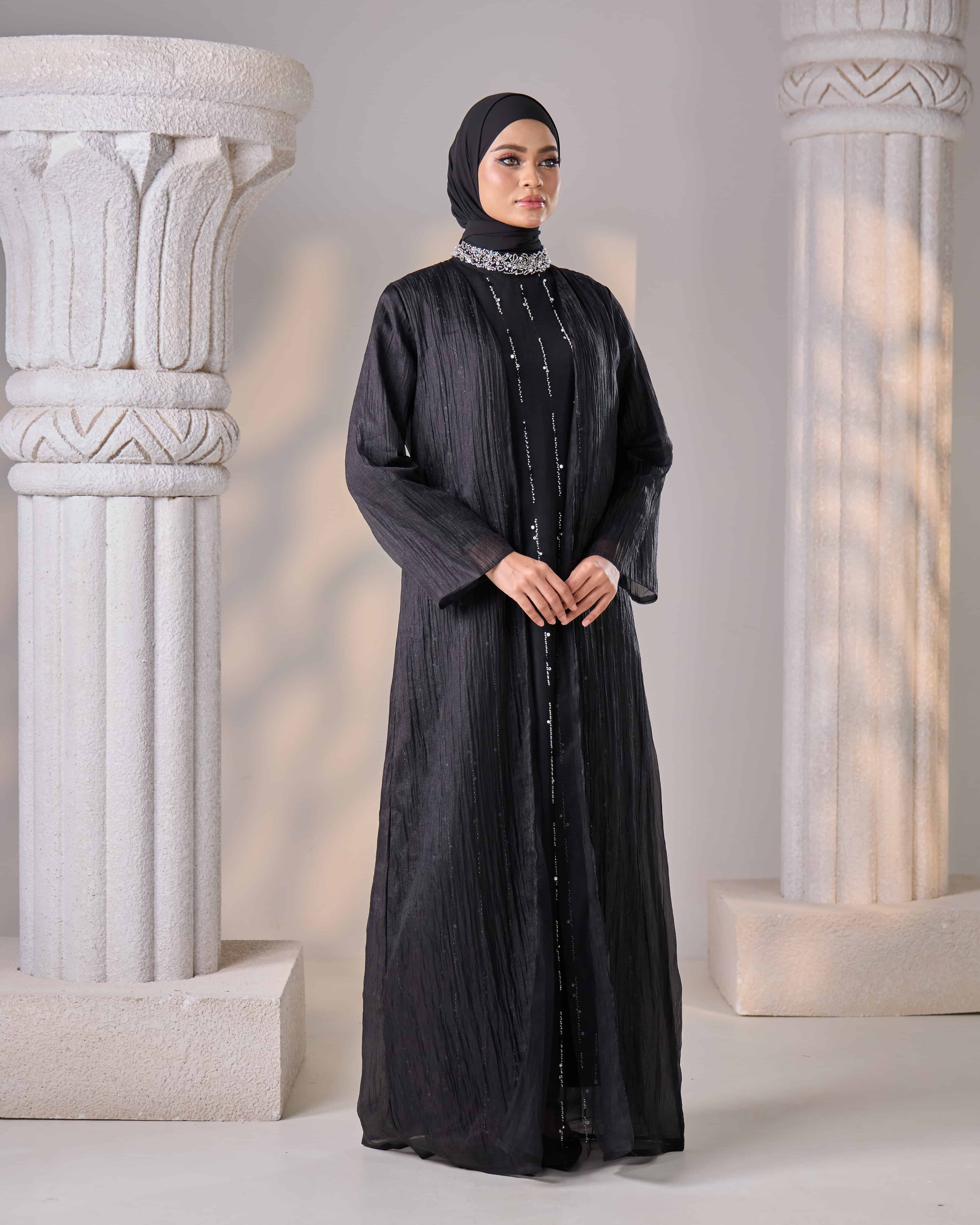 MAHA ABAYA (BLACK) - Image 3