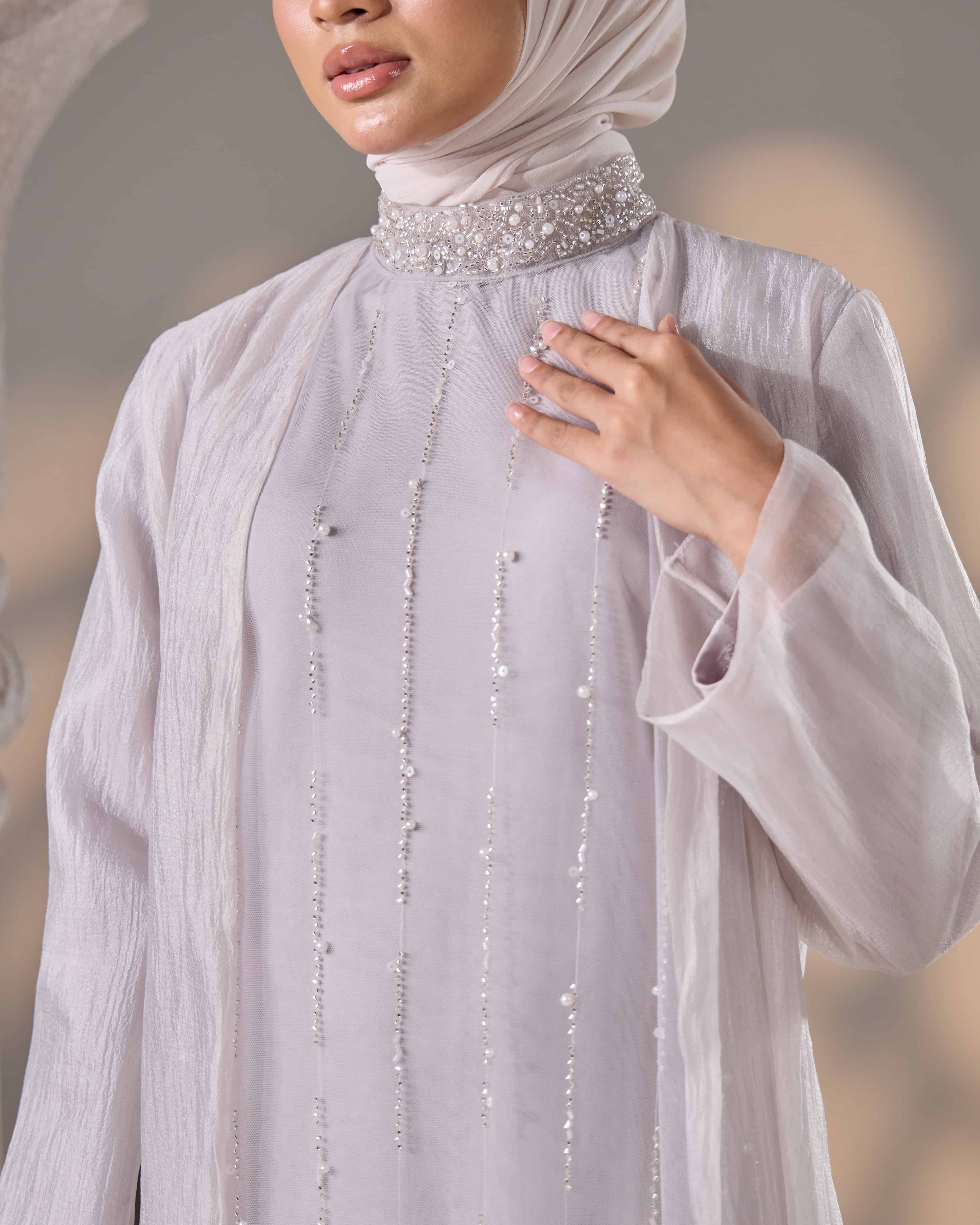 MAHA ABAYA (GREY) - Image 11