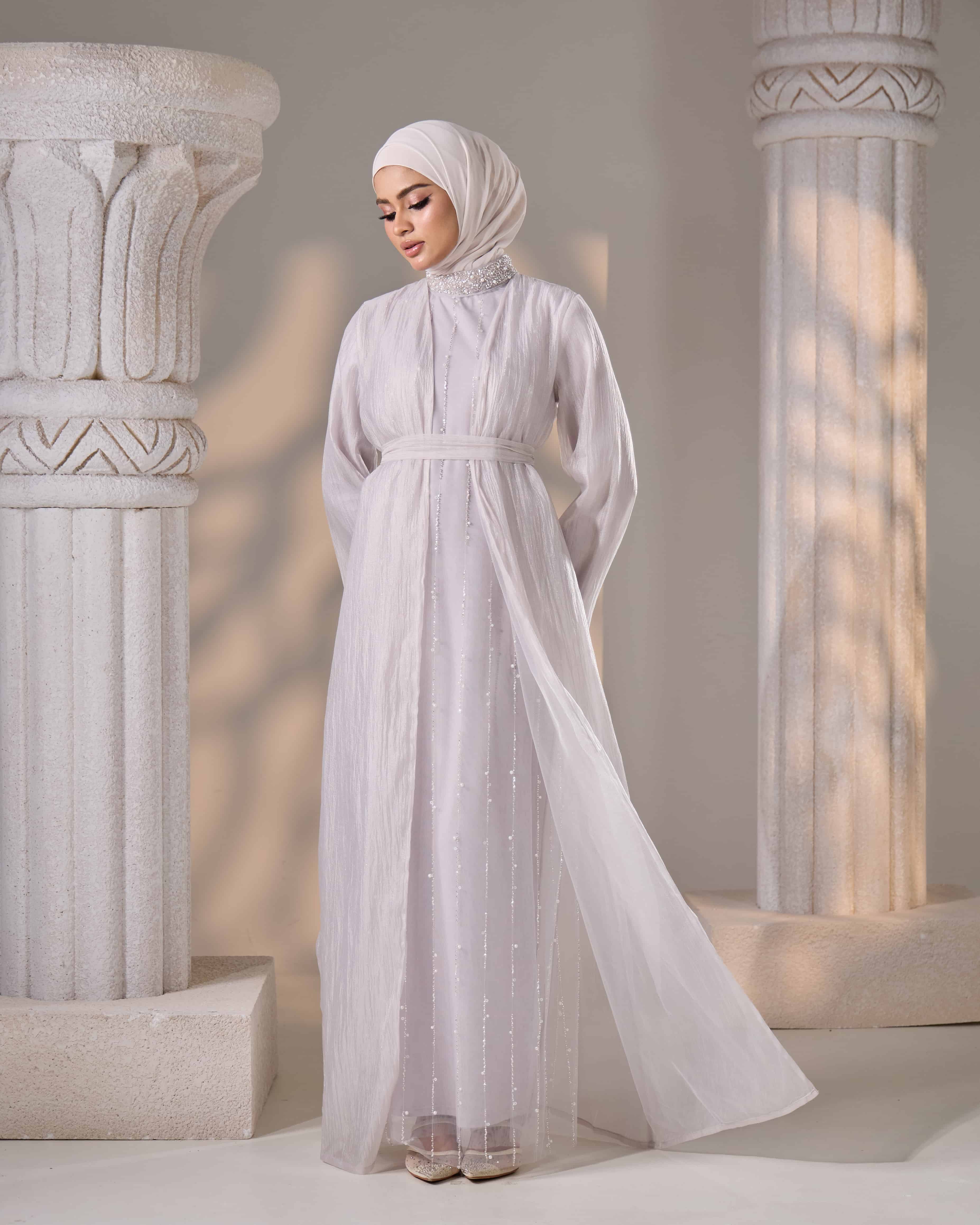 MAHA ABAYA (GREY) - Image 5