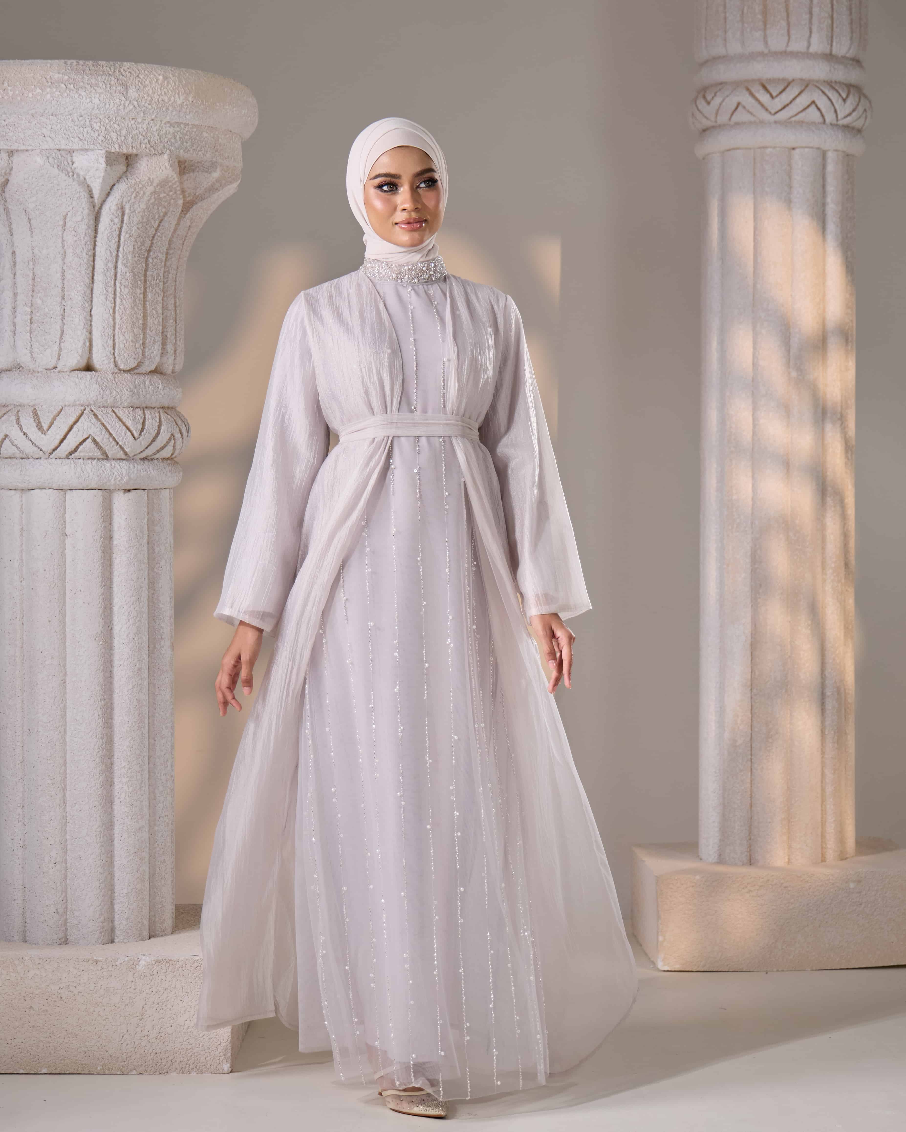 MAHA ABAYA (GREY) - Image 7