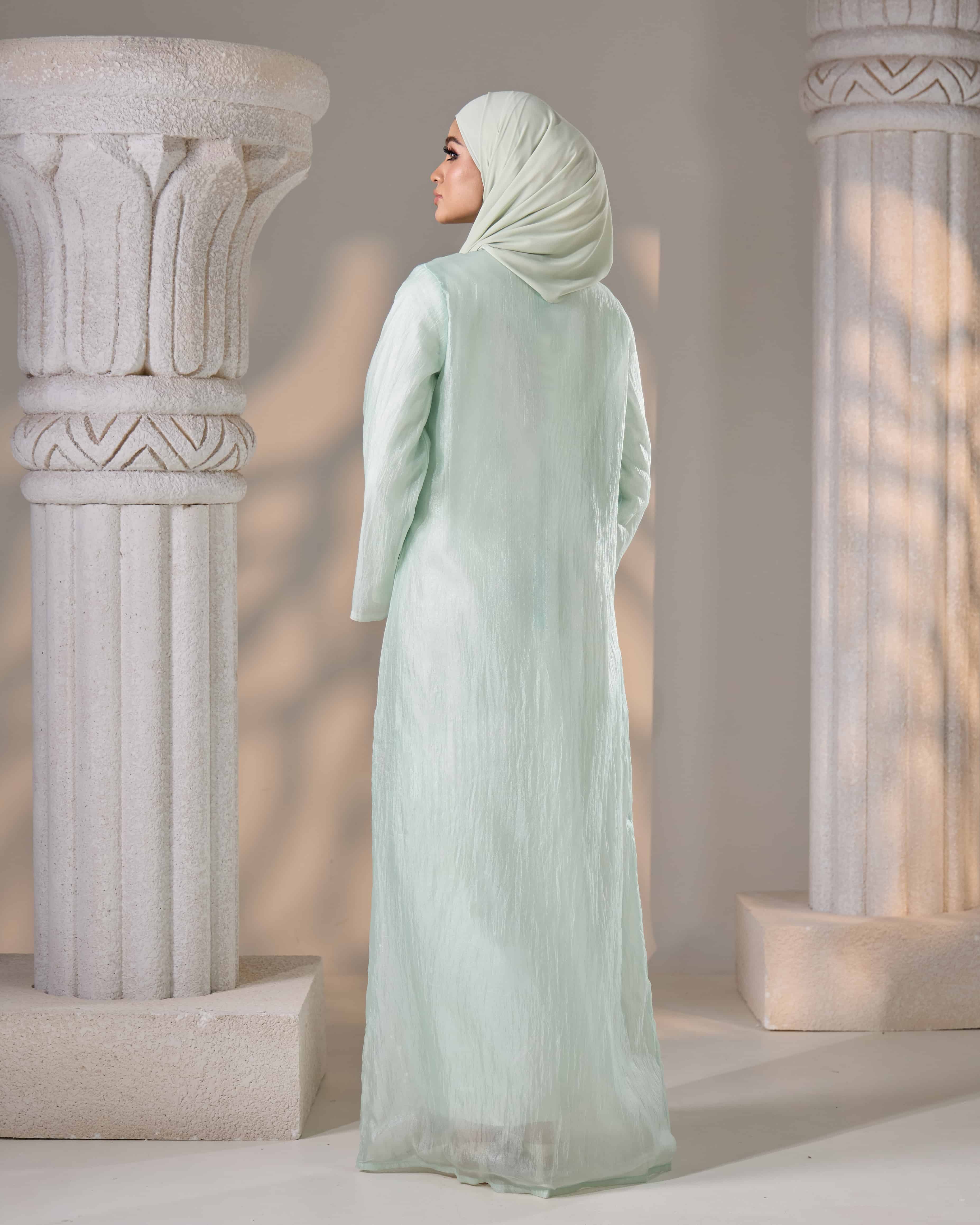 MAHA ABAYA (MINT GREEN) - Image 9