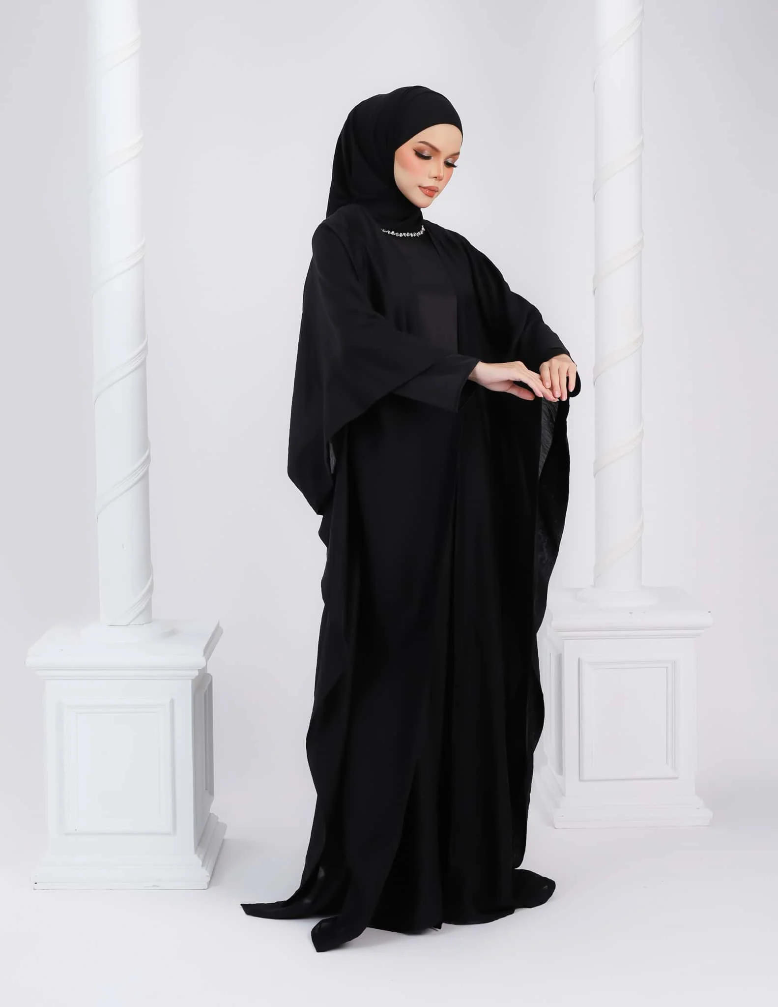 MARYA ABAYA (BLACK) - Image 5