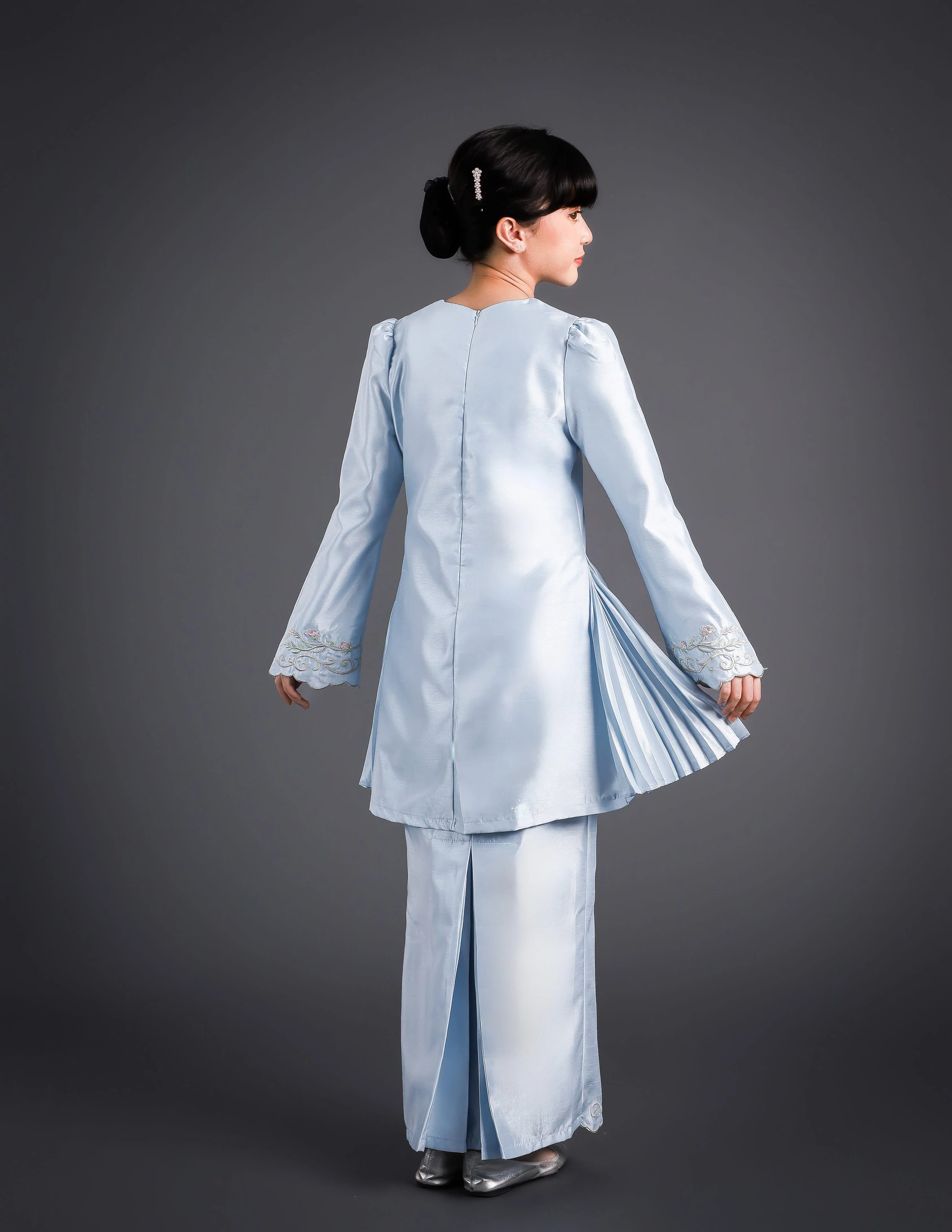 MELATI KURUNG KIDS (BABY BLUE) - Image 6