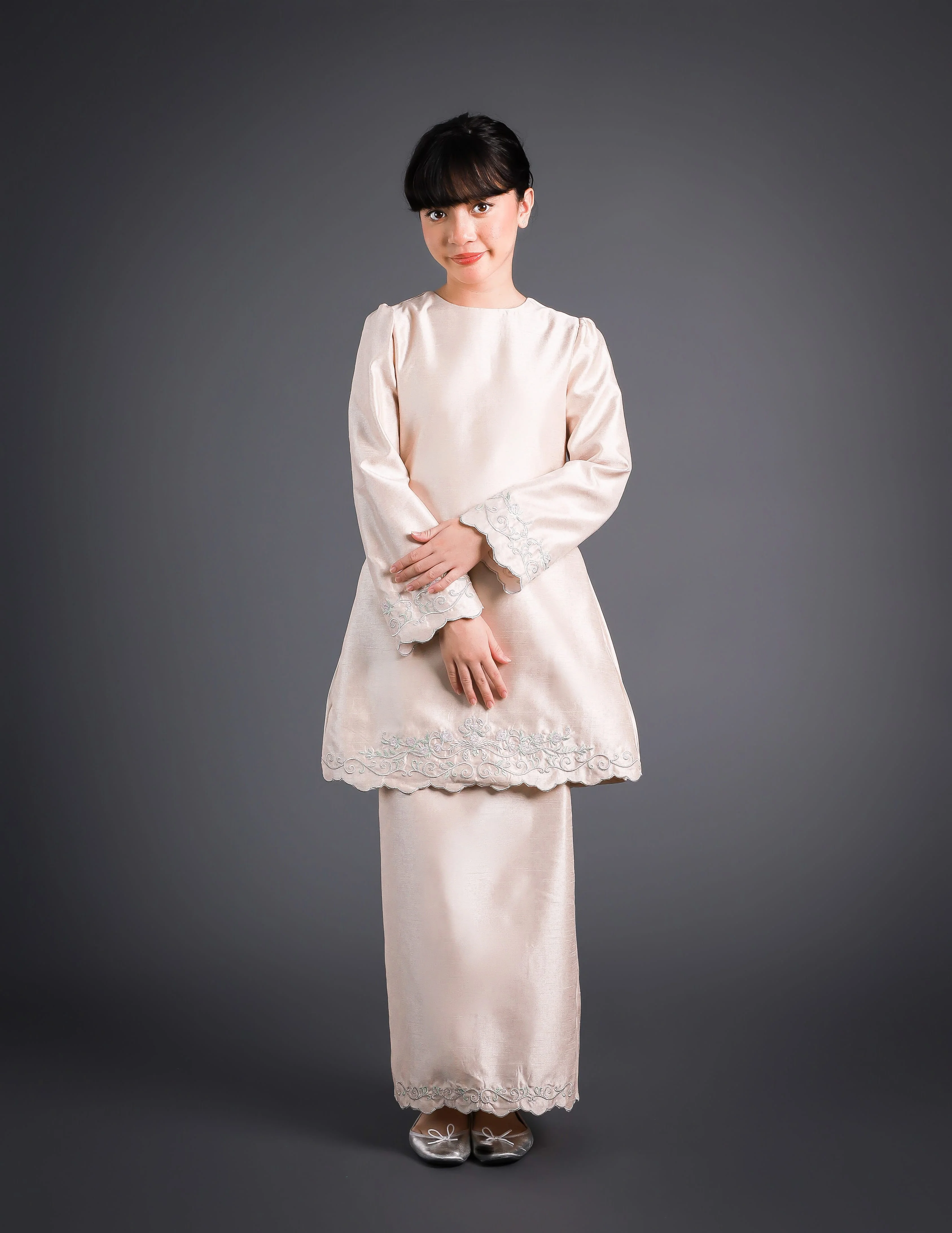 MELATI KURUNG KIDS (CHAMPAGNE) - Image 3