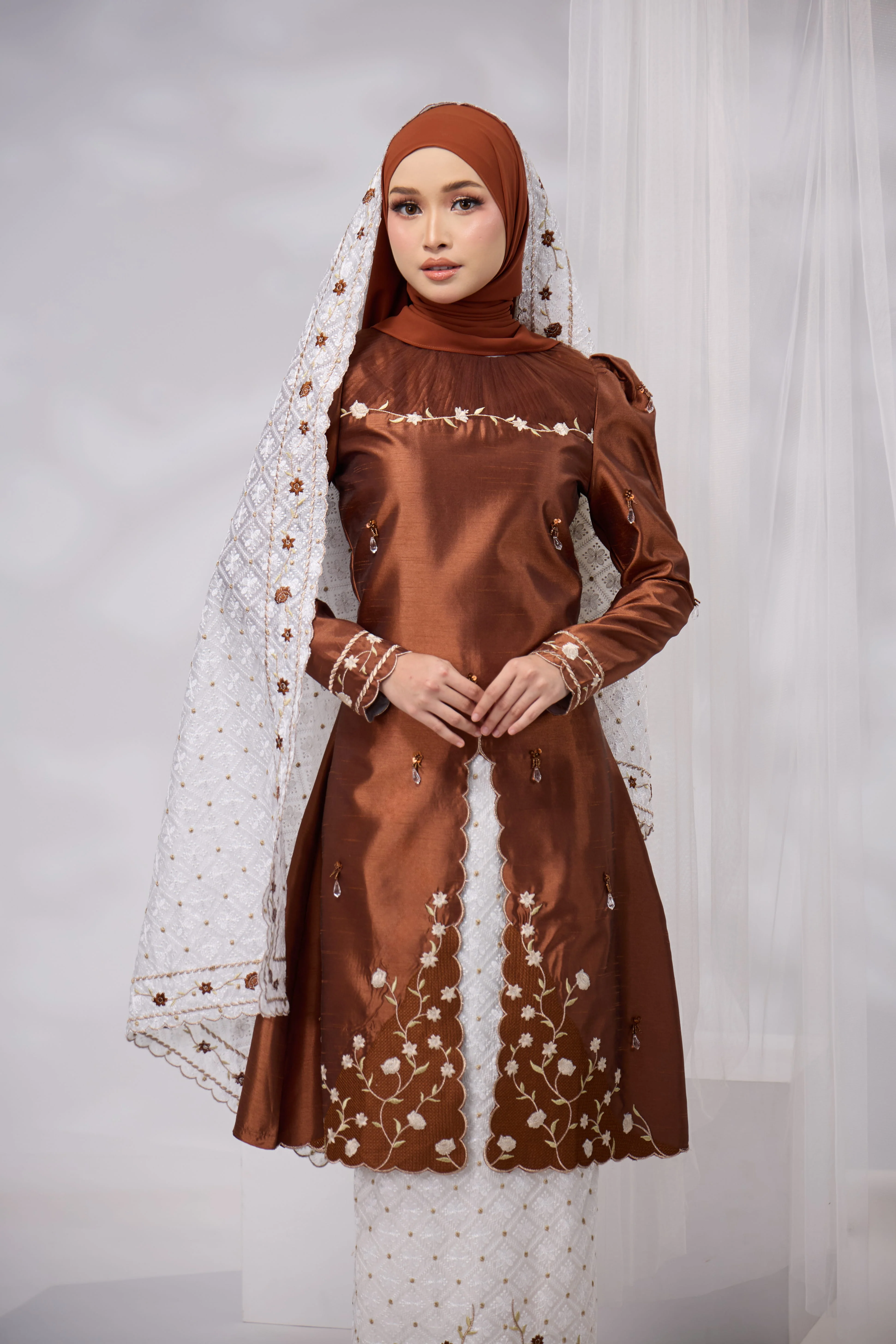 MINOR DEFECT ALANNA KURUNG (BROWN) - Image 3