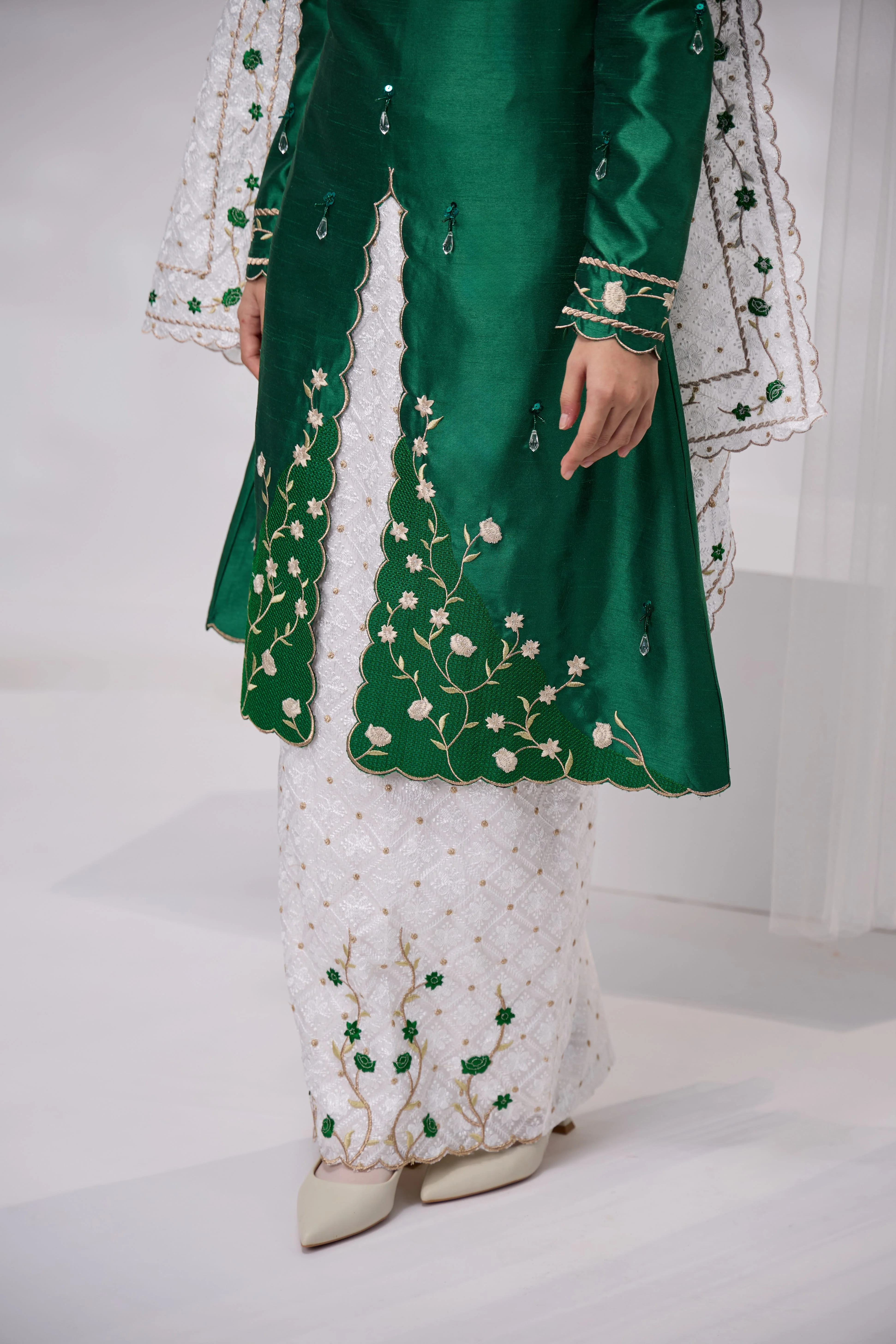 MINOR DEFECT ALANNA KURUNG (EMERALD GREEN) - Image 5