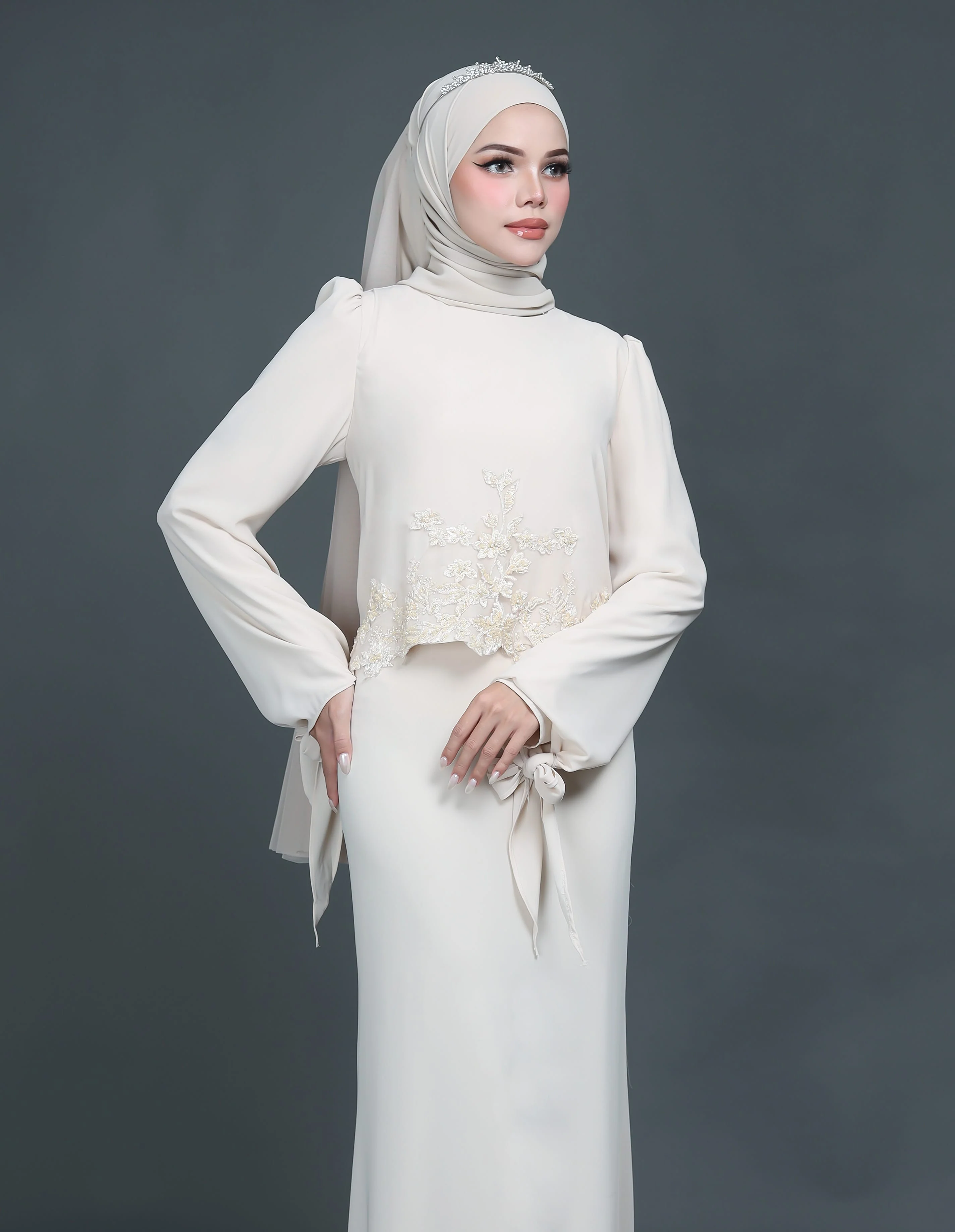 MINOR DEFECT ARALYN DRESS (CHAMPAGNE) - Image 4