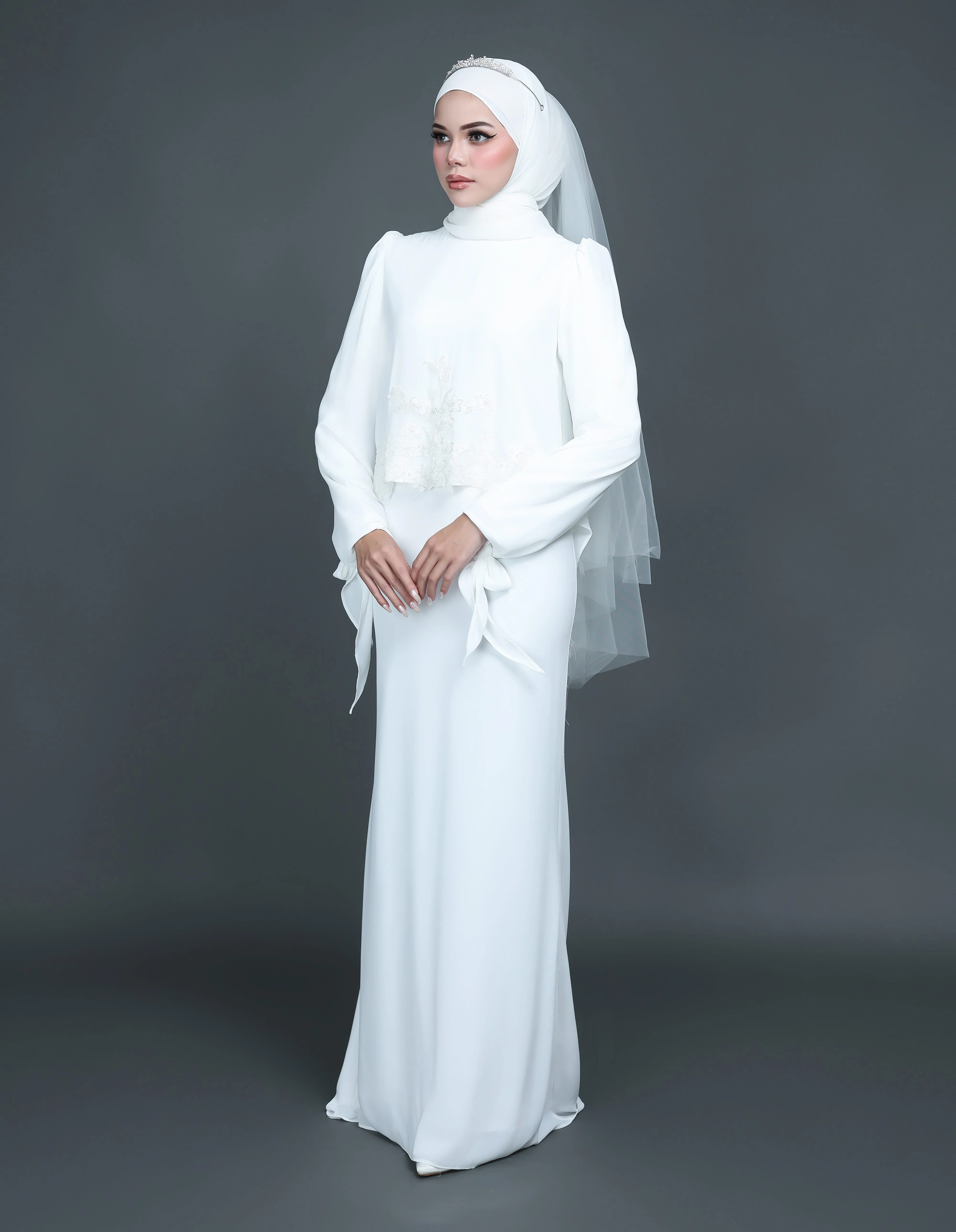 MINOR DEFECT ARALYN DRESS (OFF WHITE) - Image 5