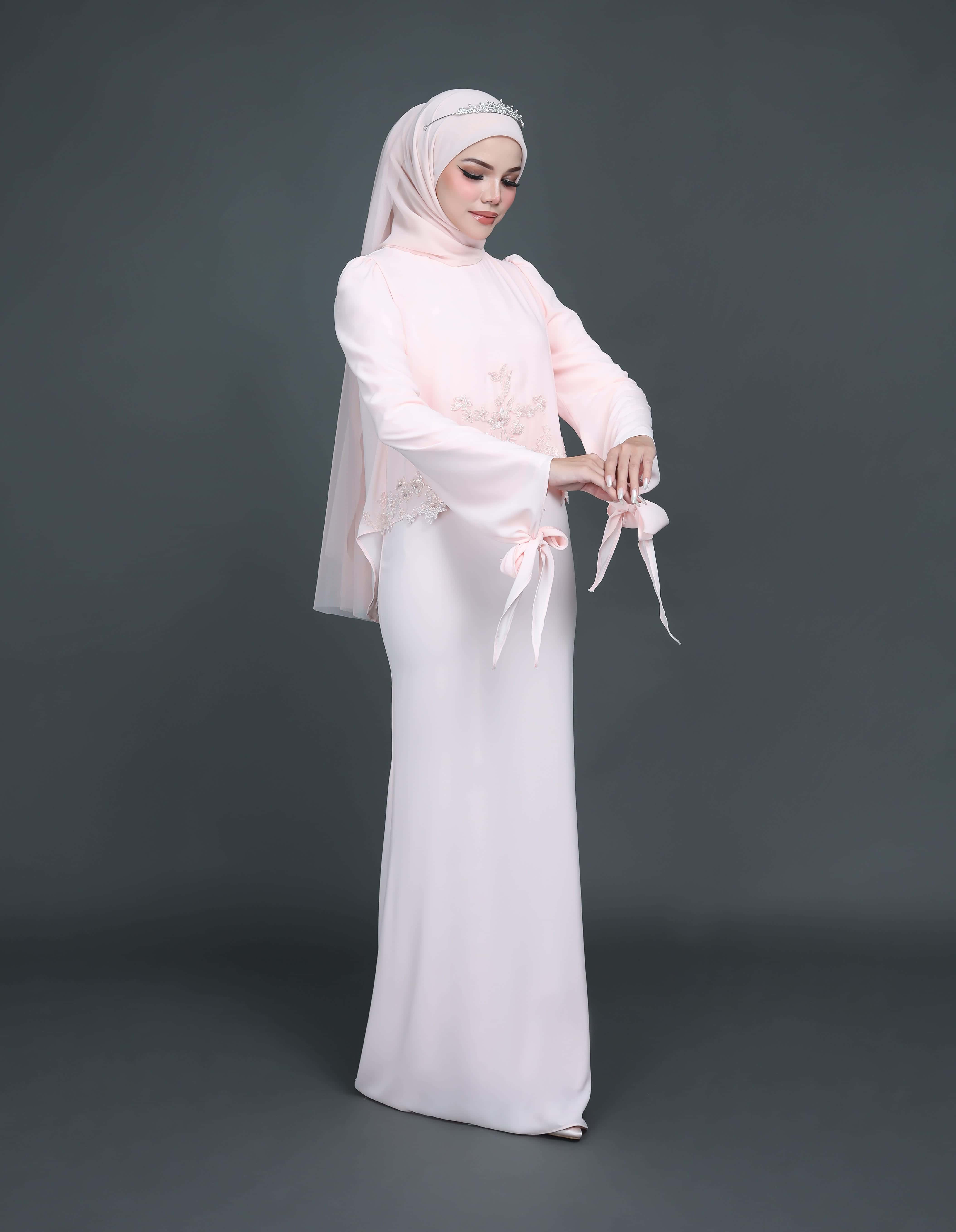 ARALYN DRESS (PEACH) - Image 5