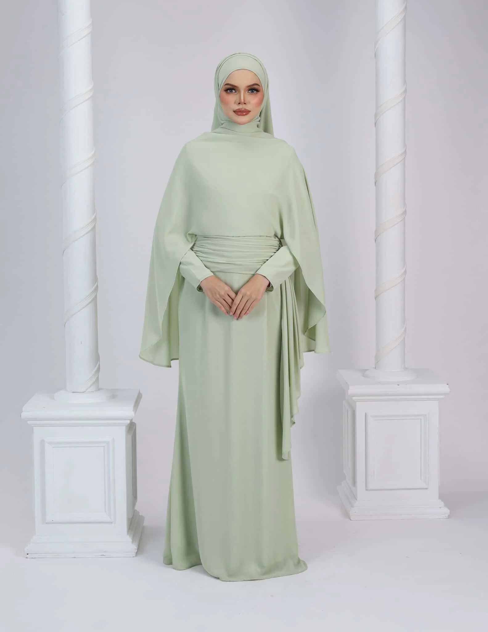 HYRA DRESS (GREEN TEA) - Image 4