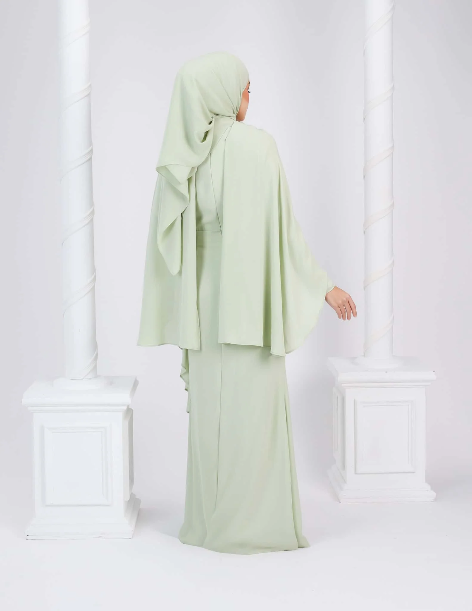 HYRA DRESS (GREEN TEA) - Image 5