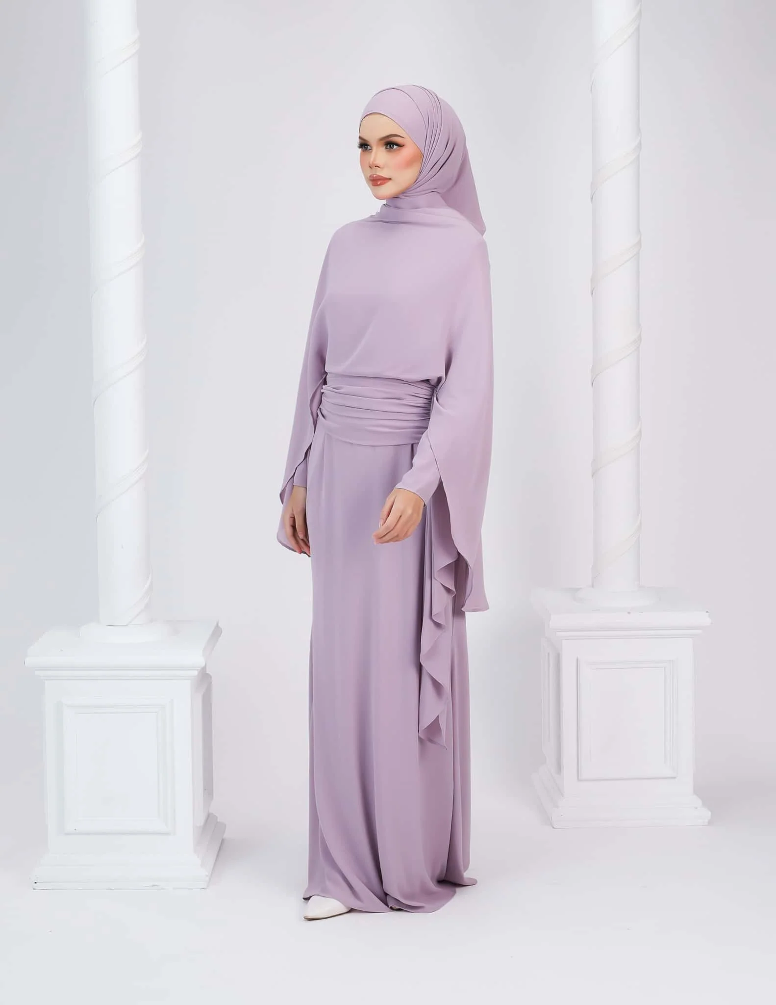 HYRA DRESS (LAVENDER) - Image 4