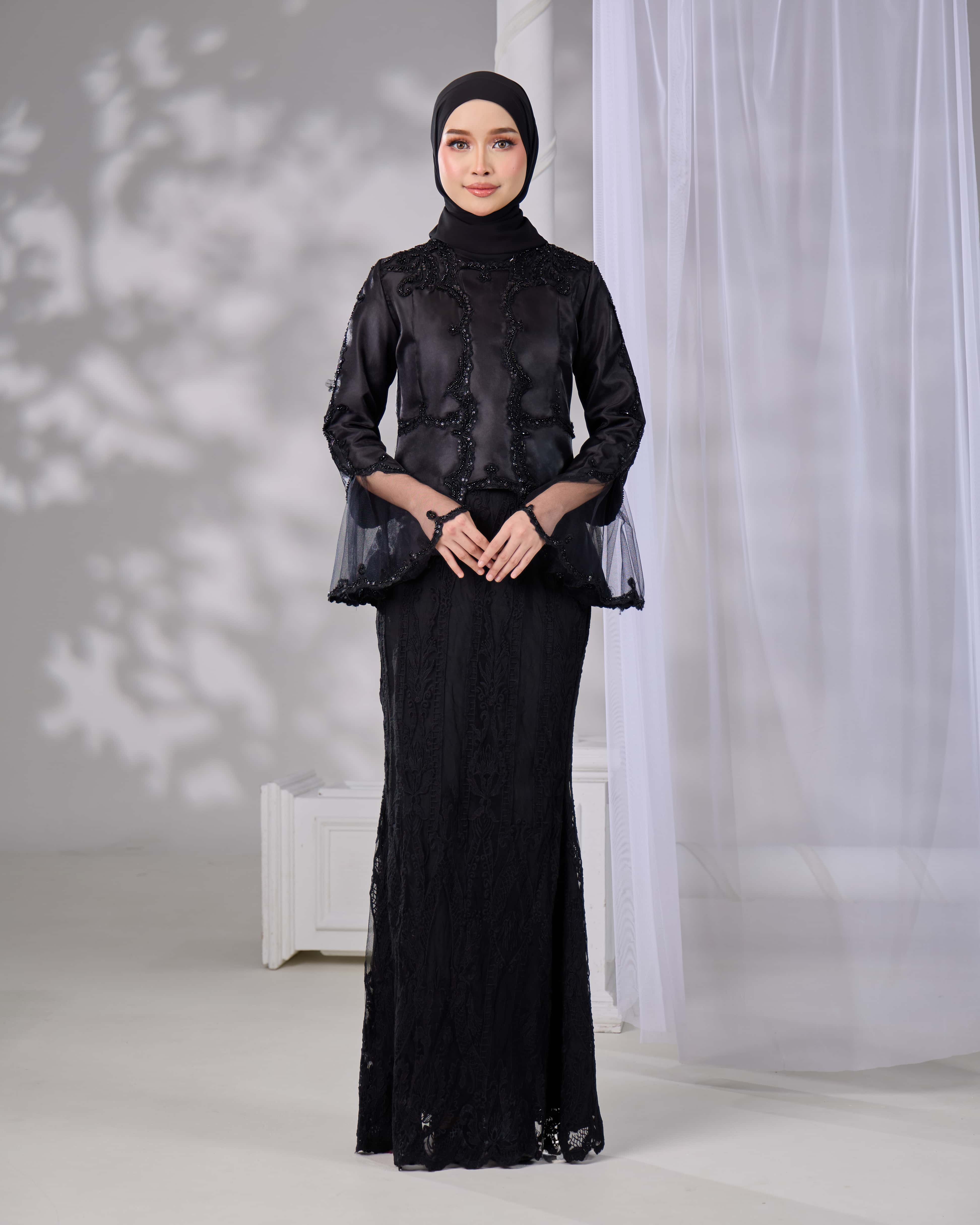 MIRANDA KURUNG (BLACK) - Image 8