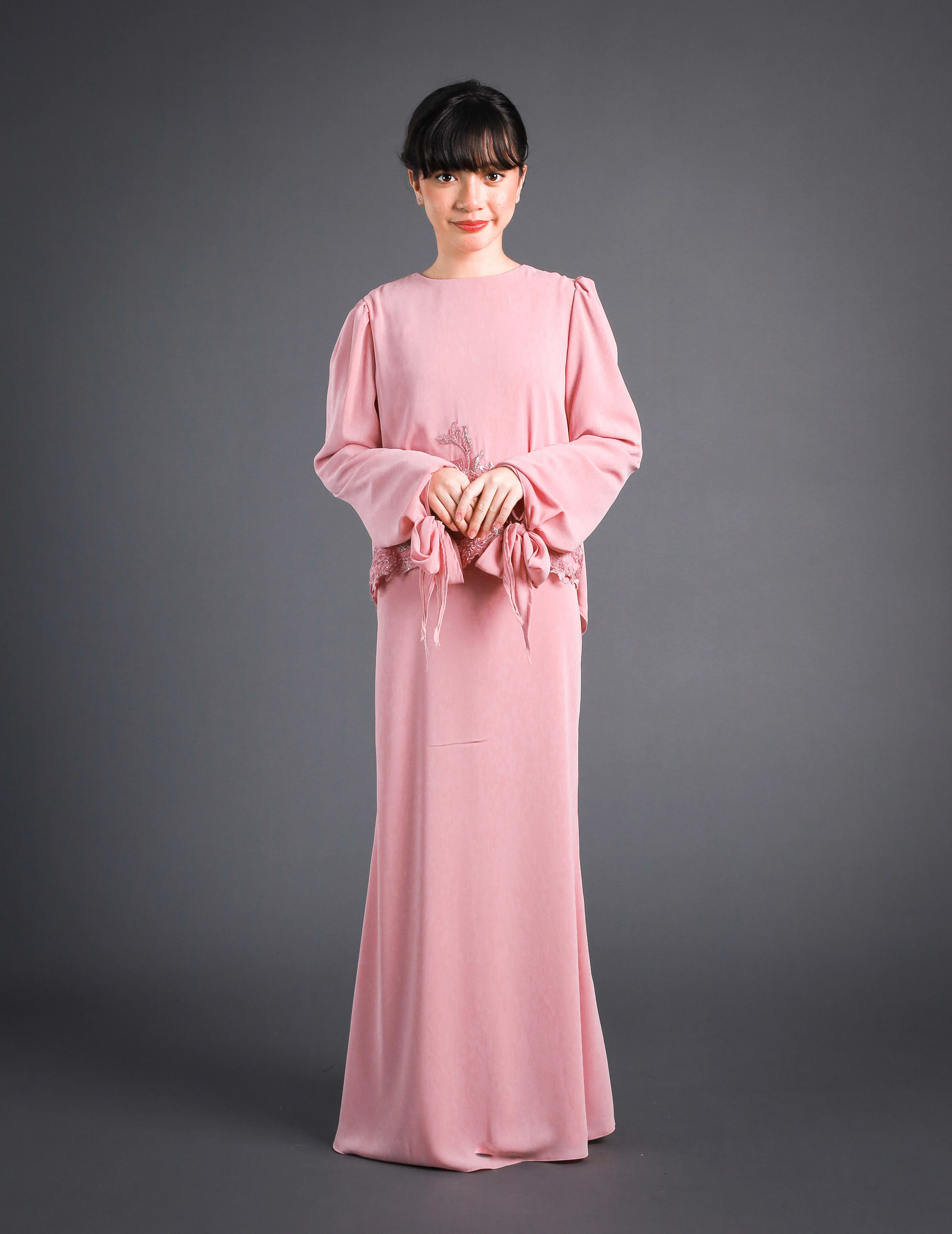 NERISSA KURUNG KIDS (DUSTY PINK) - Image 4