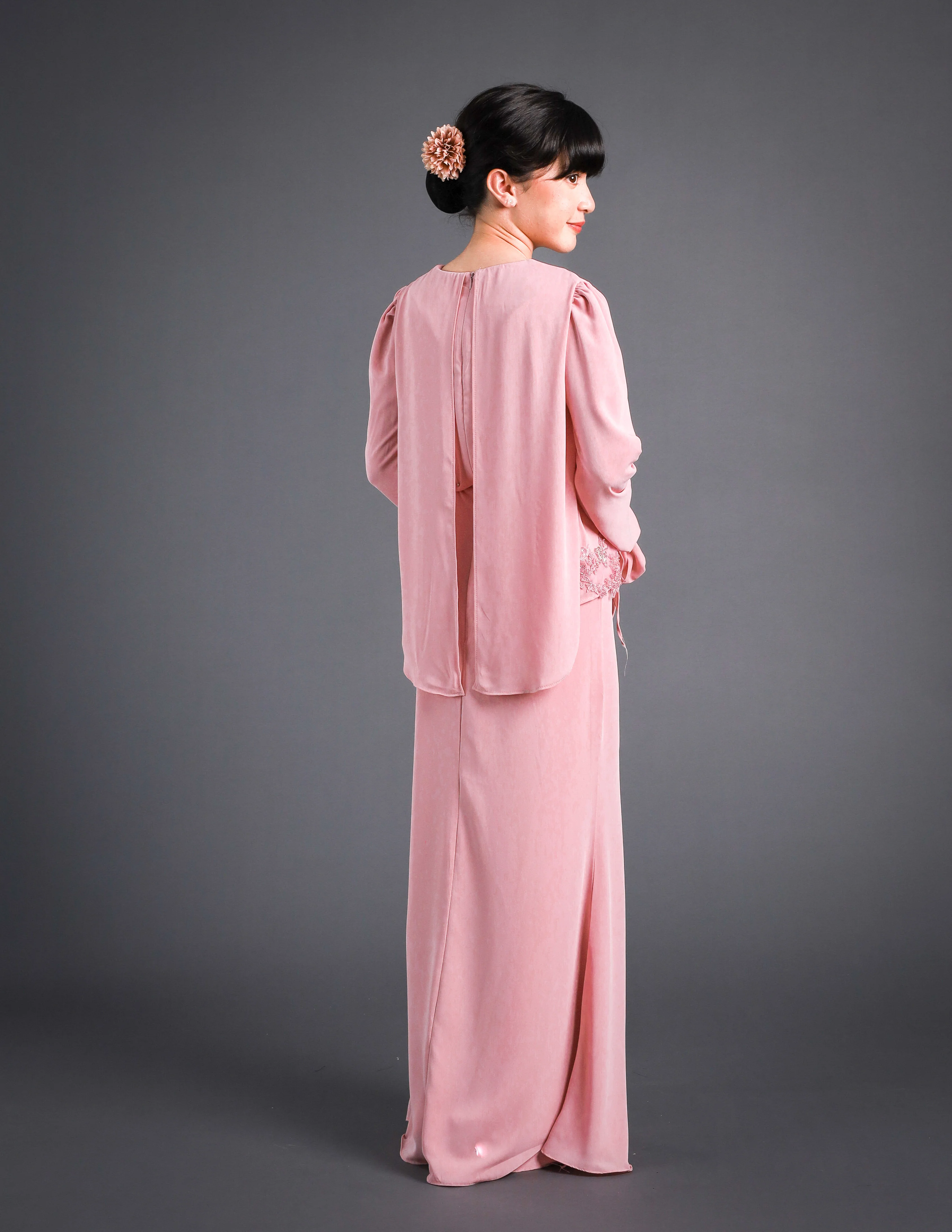 NERISSA KURUNG KIDS (DUSTY PINK) - Image 5