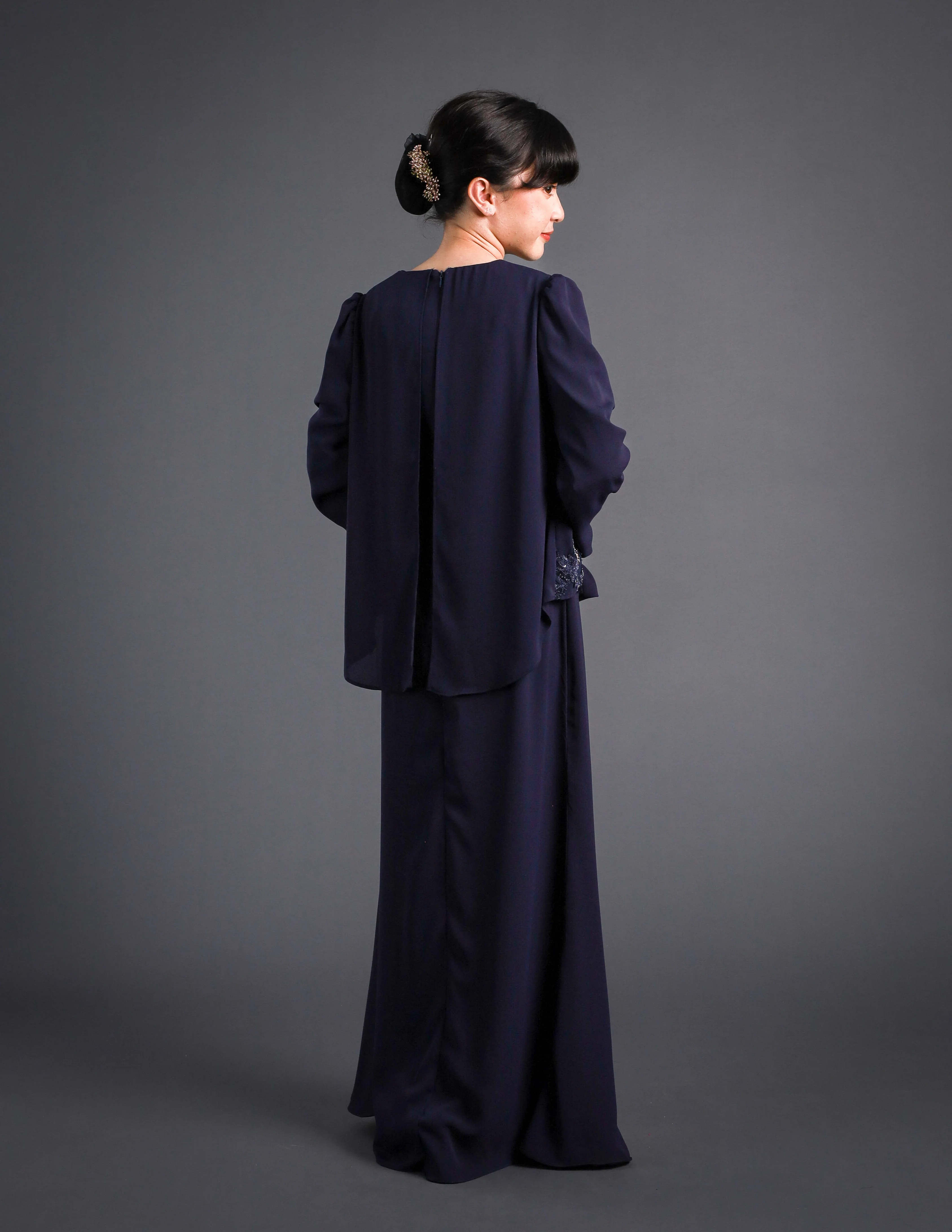 NERISSA KURUNG KIDS (NAVY BLUE) - Image 6