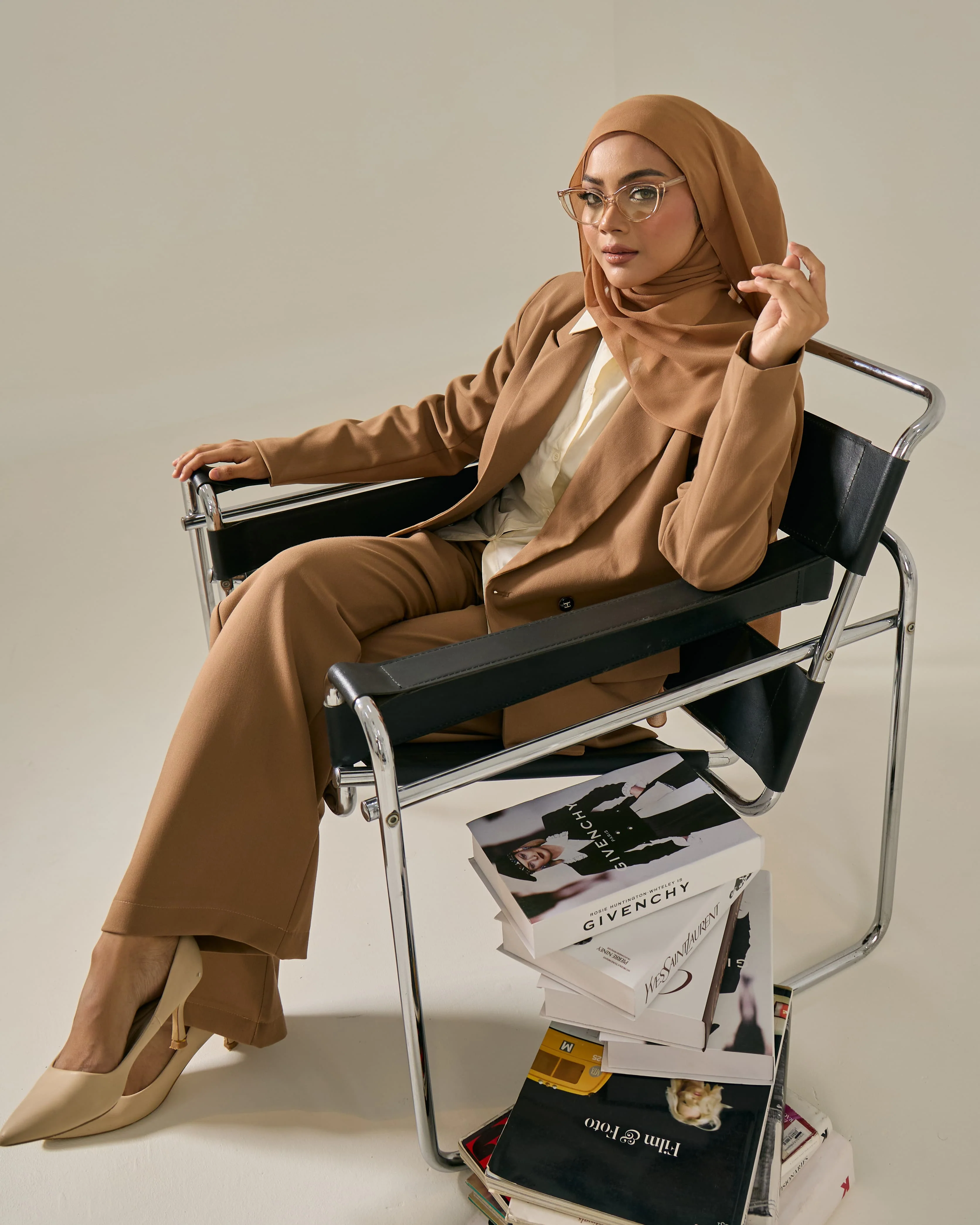 NYRA BLAZER (BROWN) - Image 6
