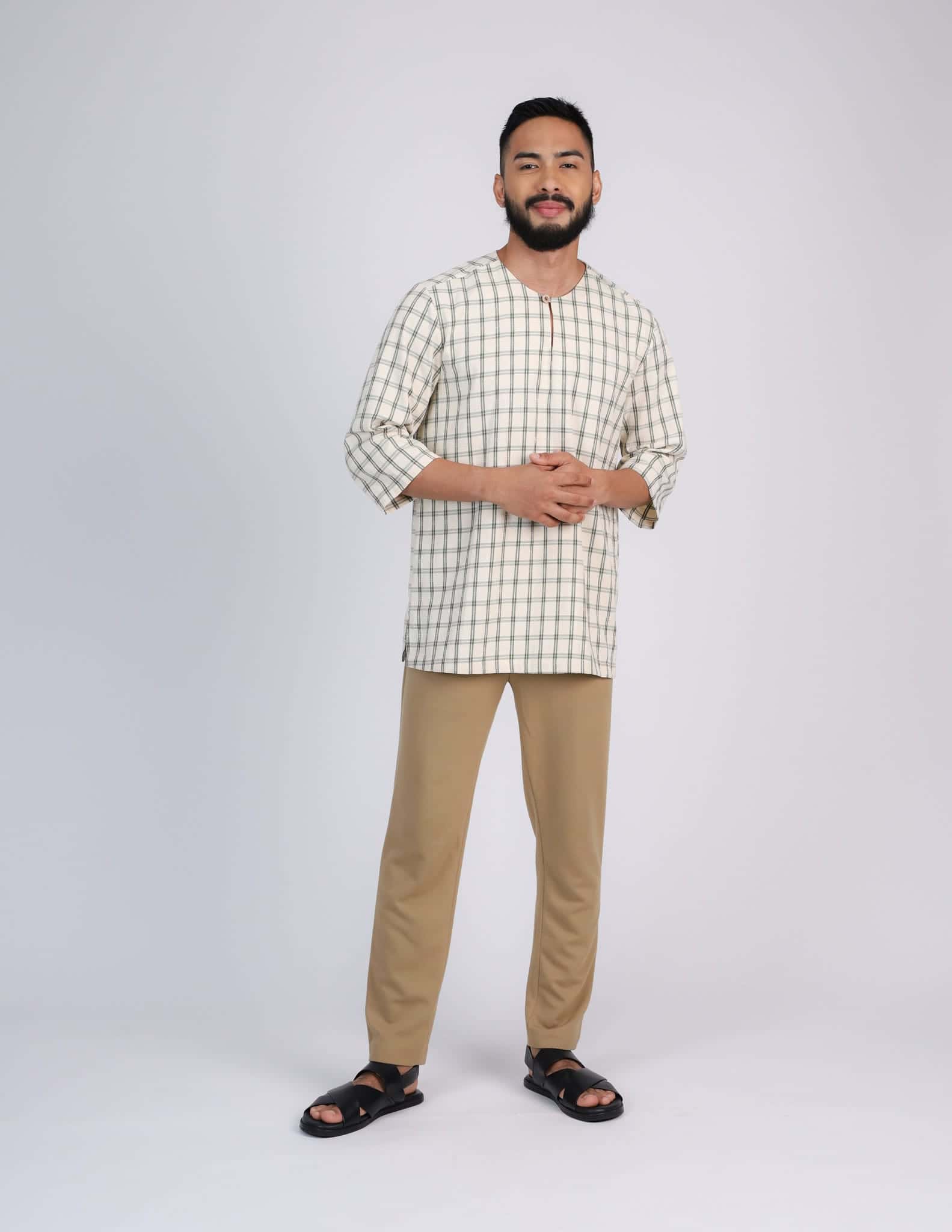 QUDS KURTA (GREEN) - Image 3