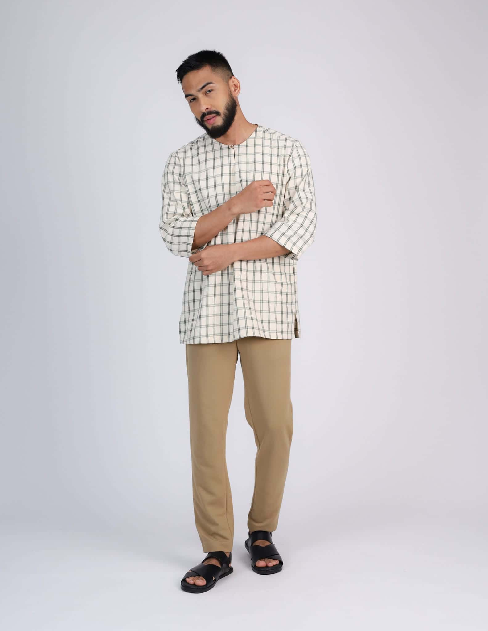 QUDS KURTA (GREEN) - Image 5