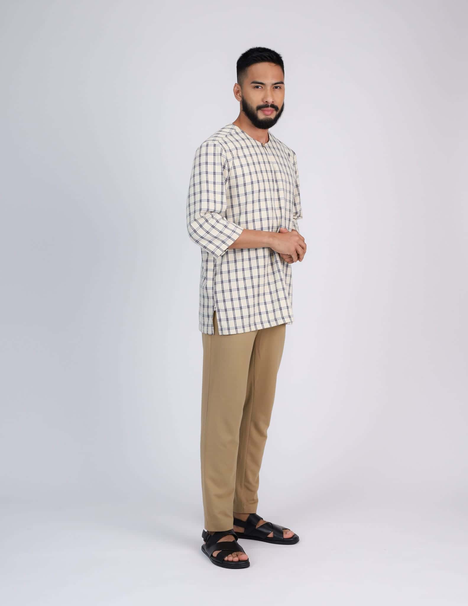 QUDS KURTA (NAVY BLUE) - Image 4