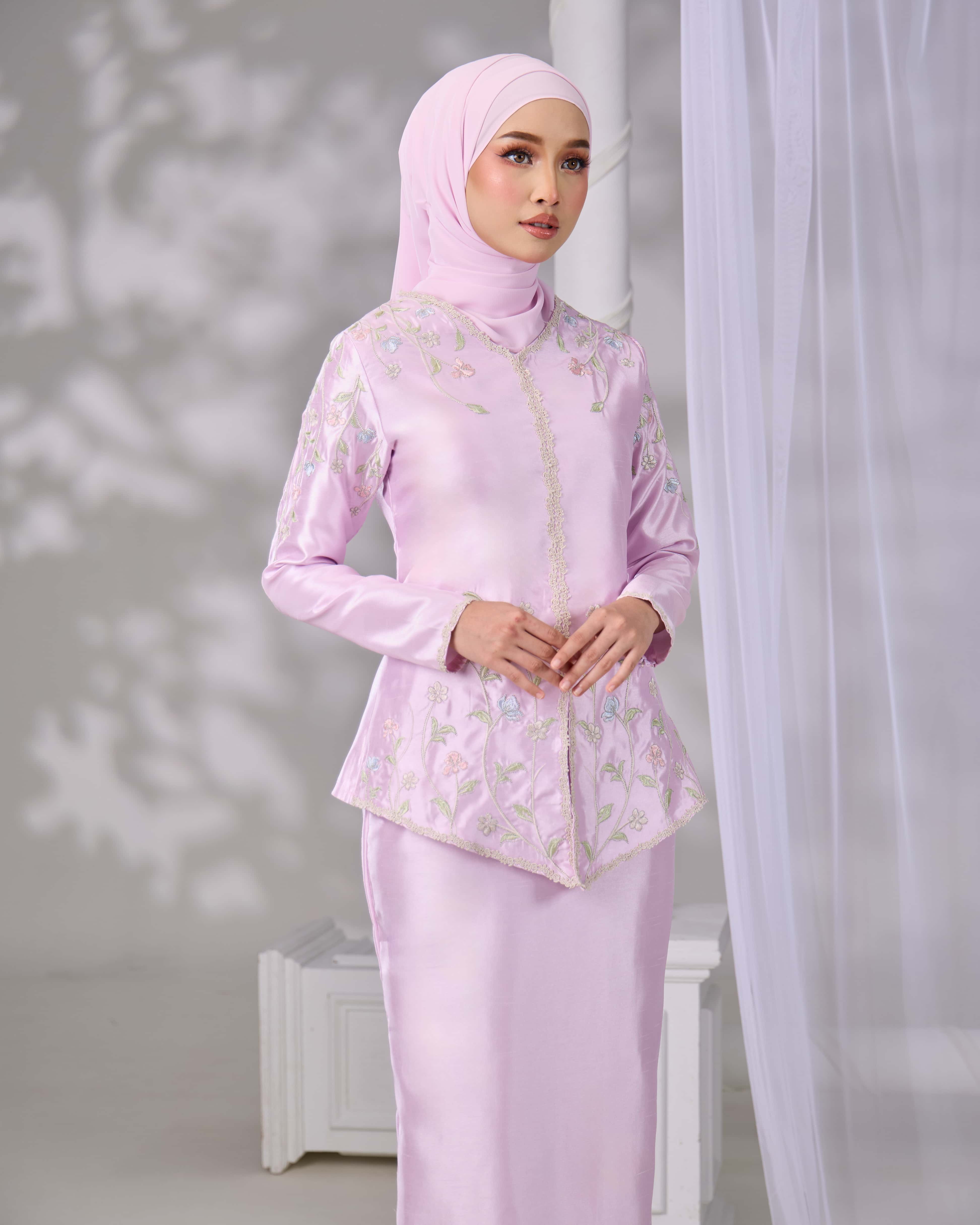 RENAYA MINI KURUNG (LILAC) - Image 3