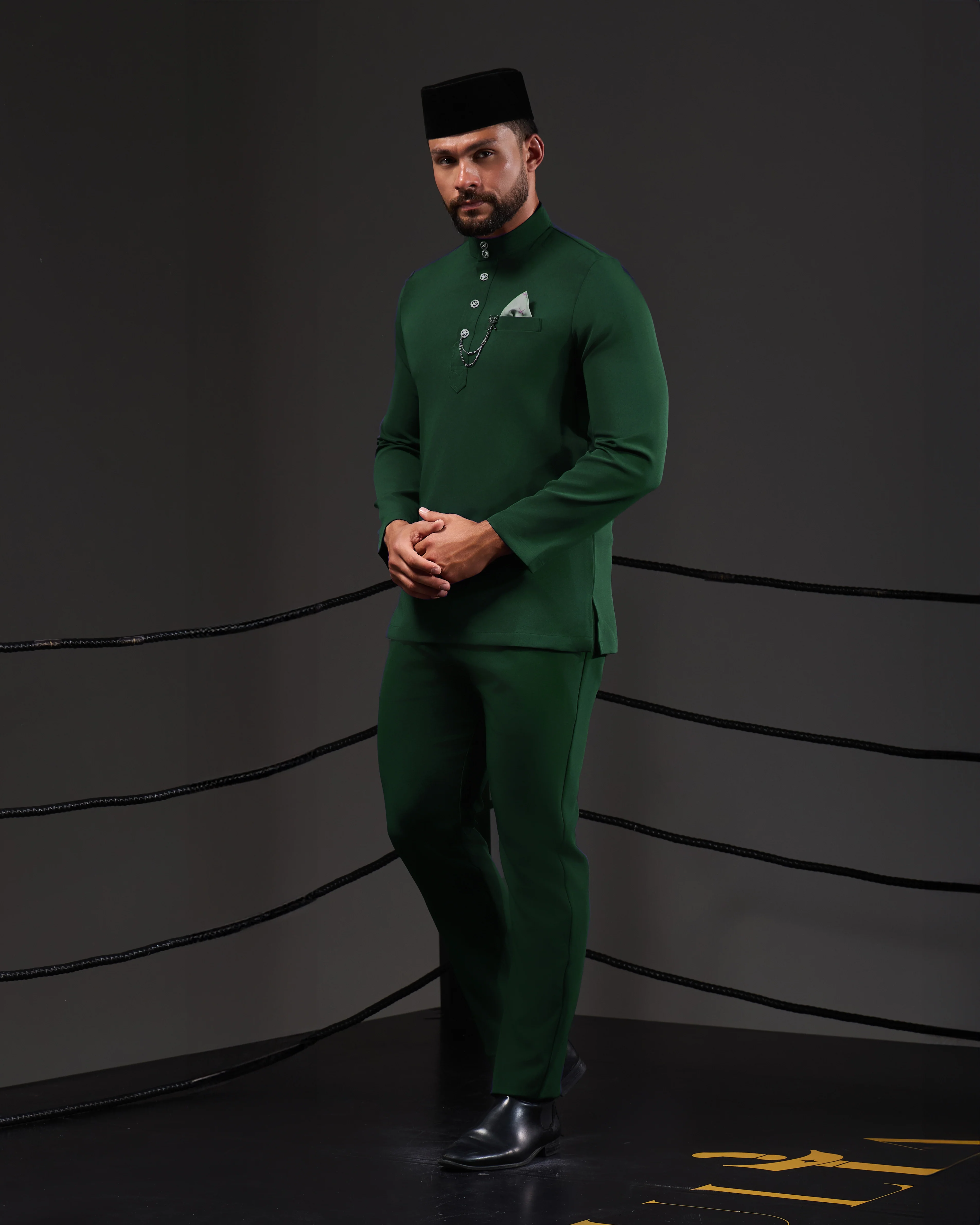 SOULTAN BAJU MELAYU (EMERALD GREEN) - Image 3