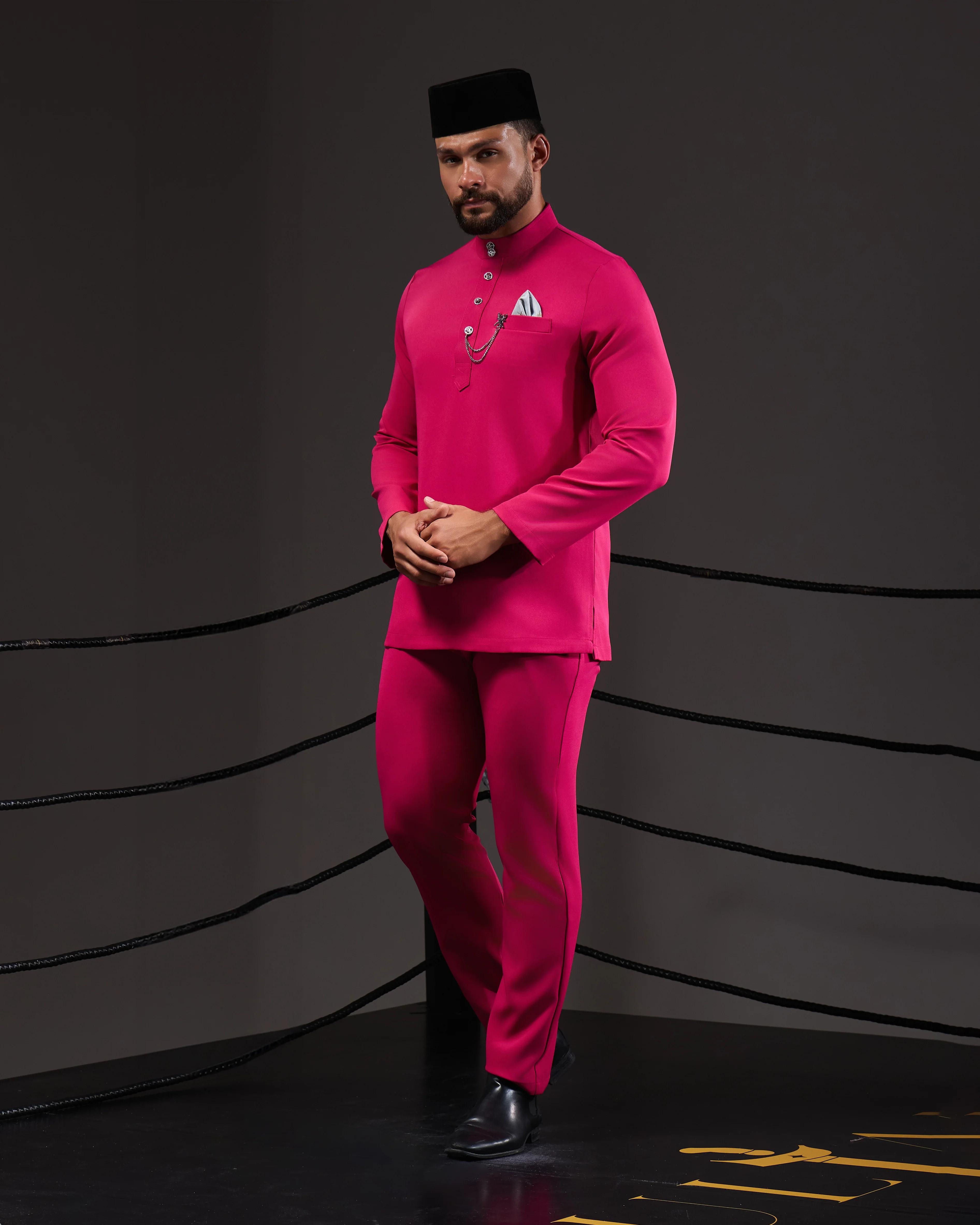 SOULTAN BAJU MELAYU (FUCHSIA) - Image 3
